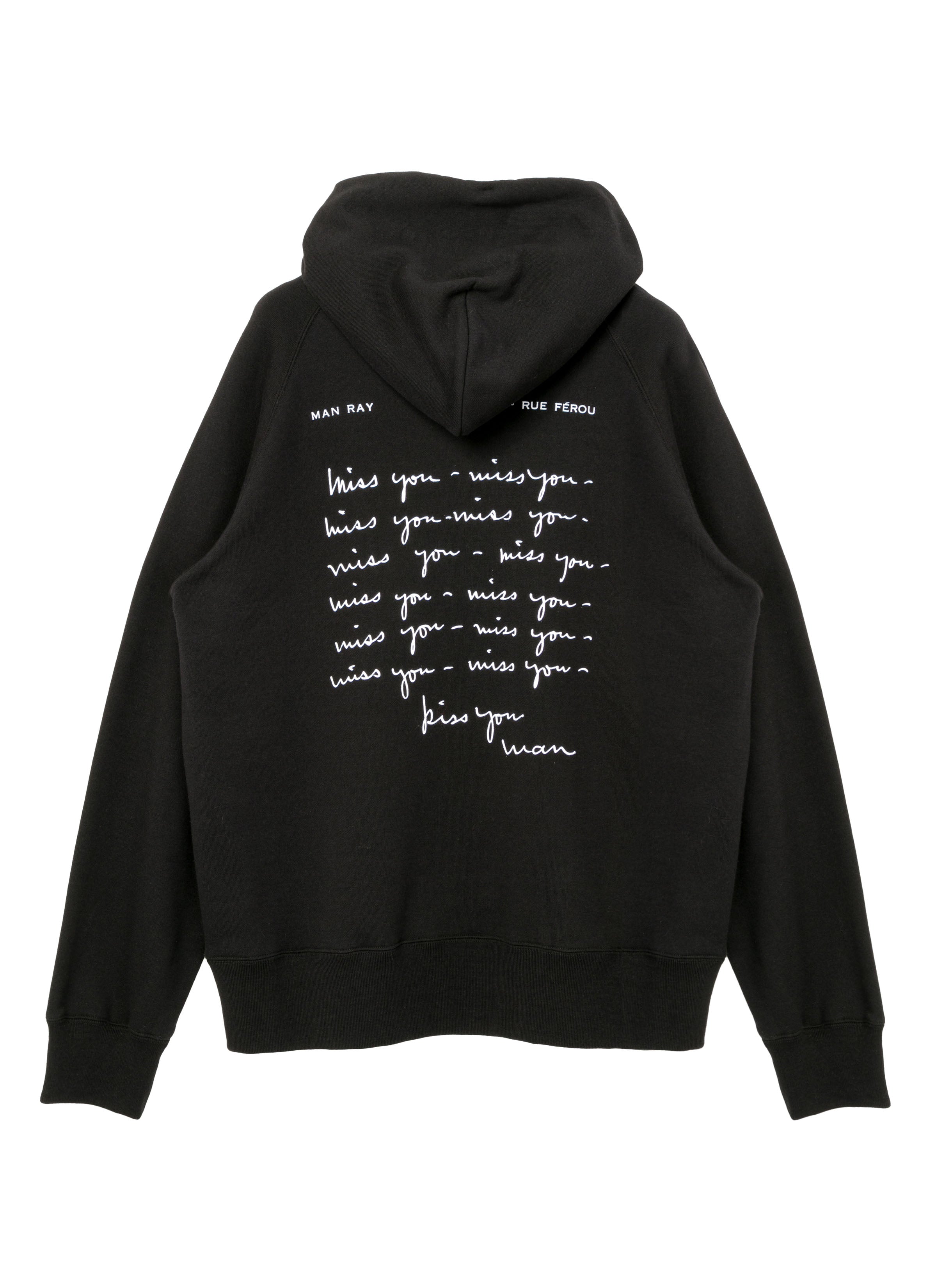 Man Ray Print Hoodie