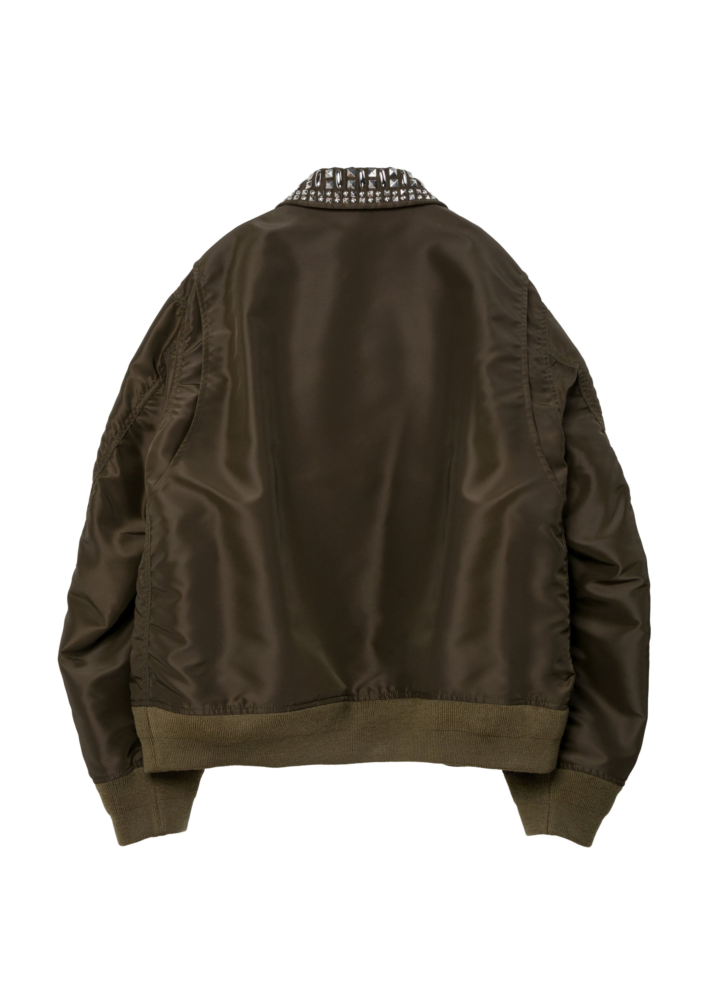 Studded Nylon Twill Blouson