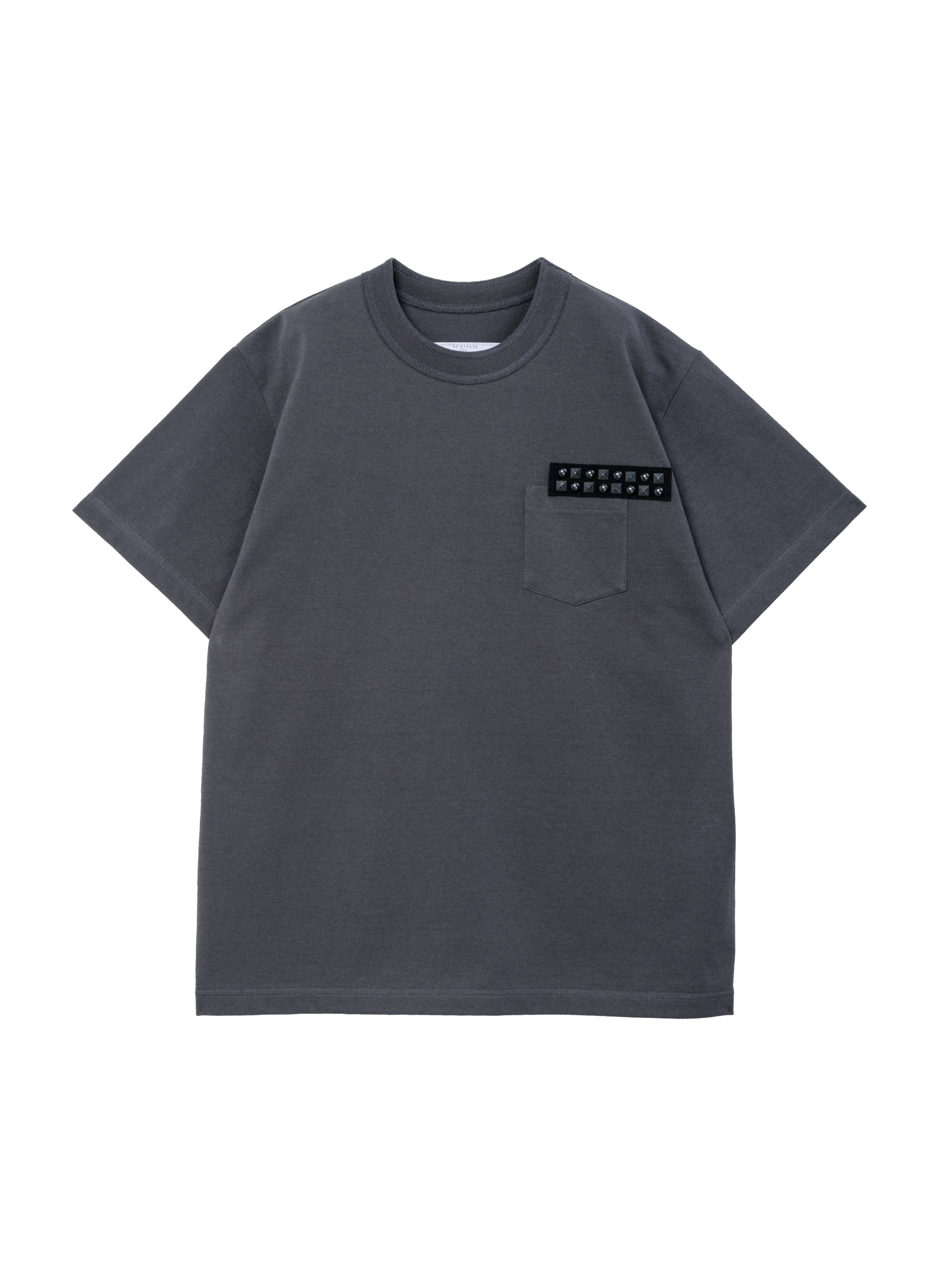 Studded Cotton Jersey T-Shirt