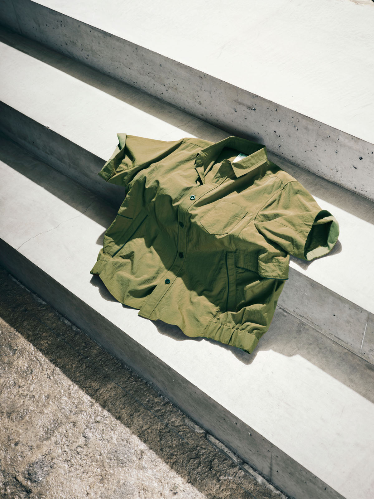Taslan nylon shirt | sacai Official Store サカイ オフィシャル