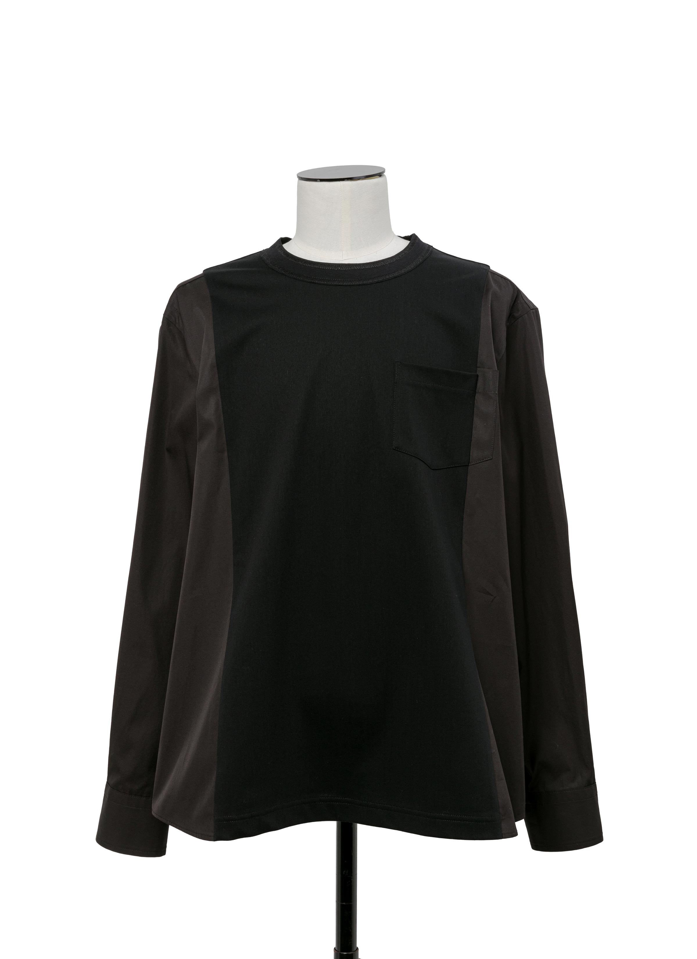 poplin-x-cotton-jersey-l/s-t-shirt
