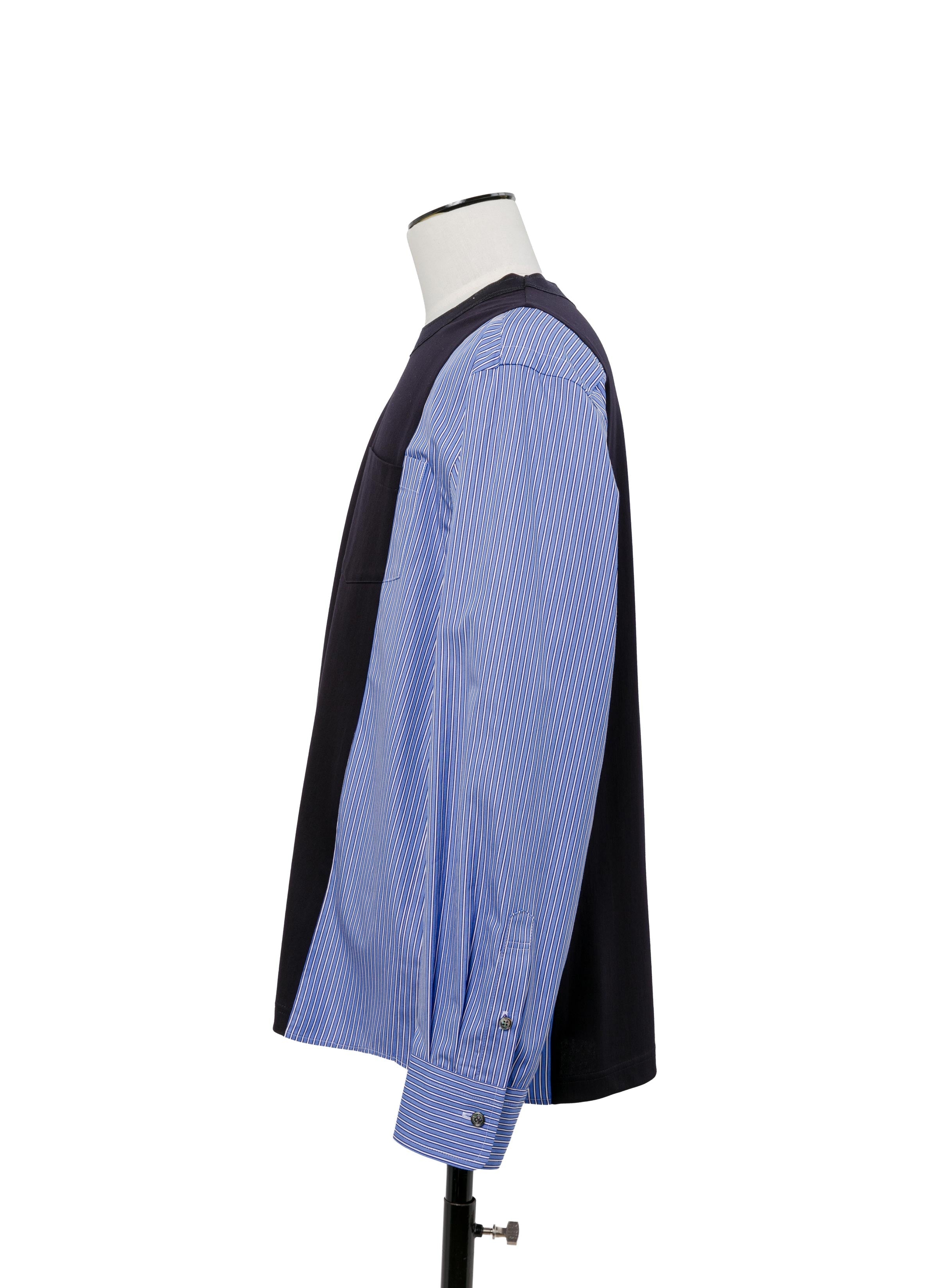 poplin-x-cotton-jersey-l/s-t-shirt