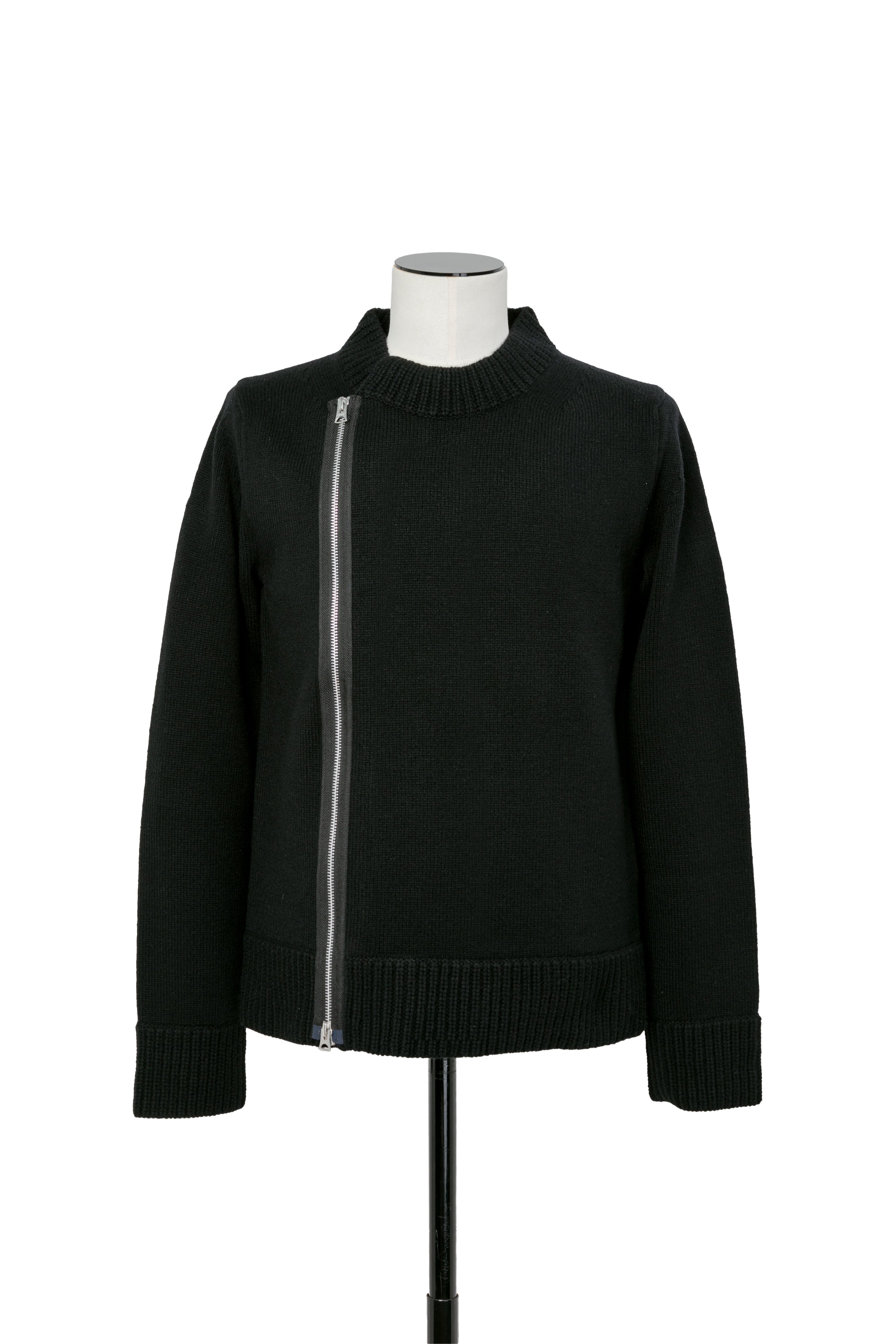 Wool Knit Blouson