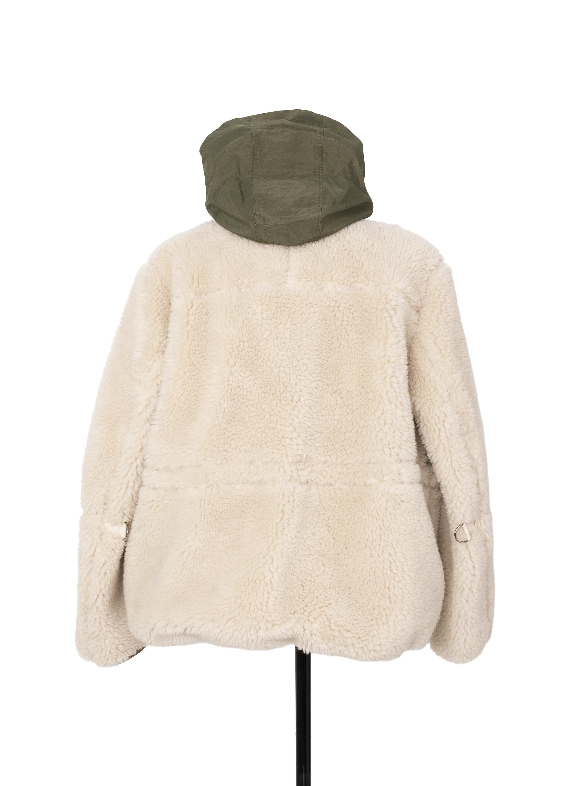 Faux Shearling Blouson