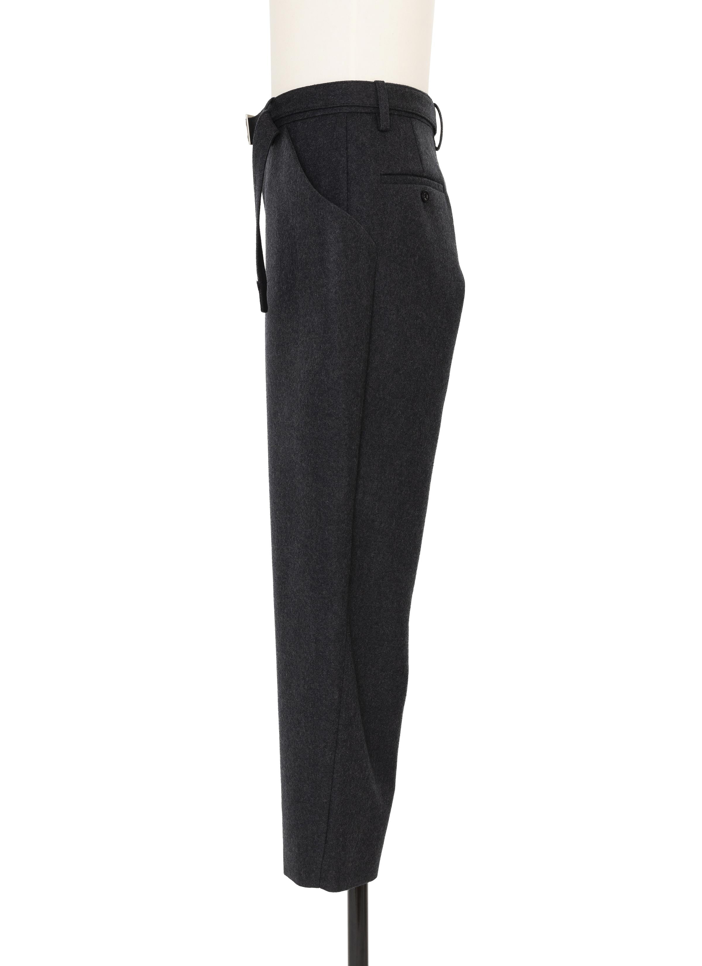 Wool Melton Pants