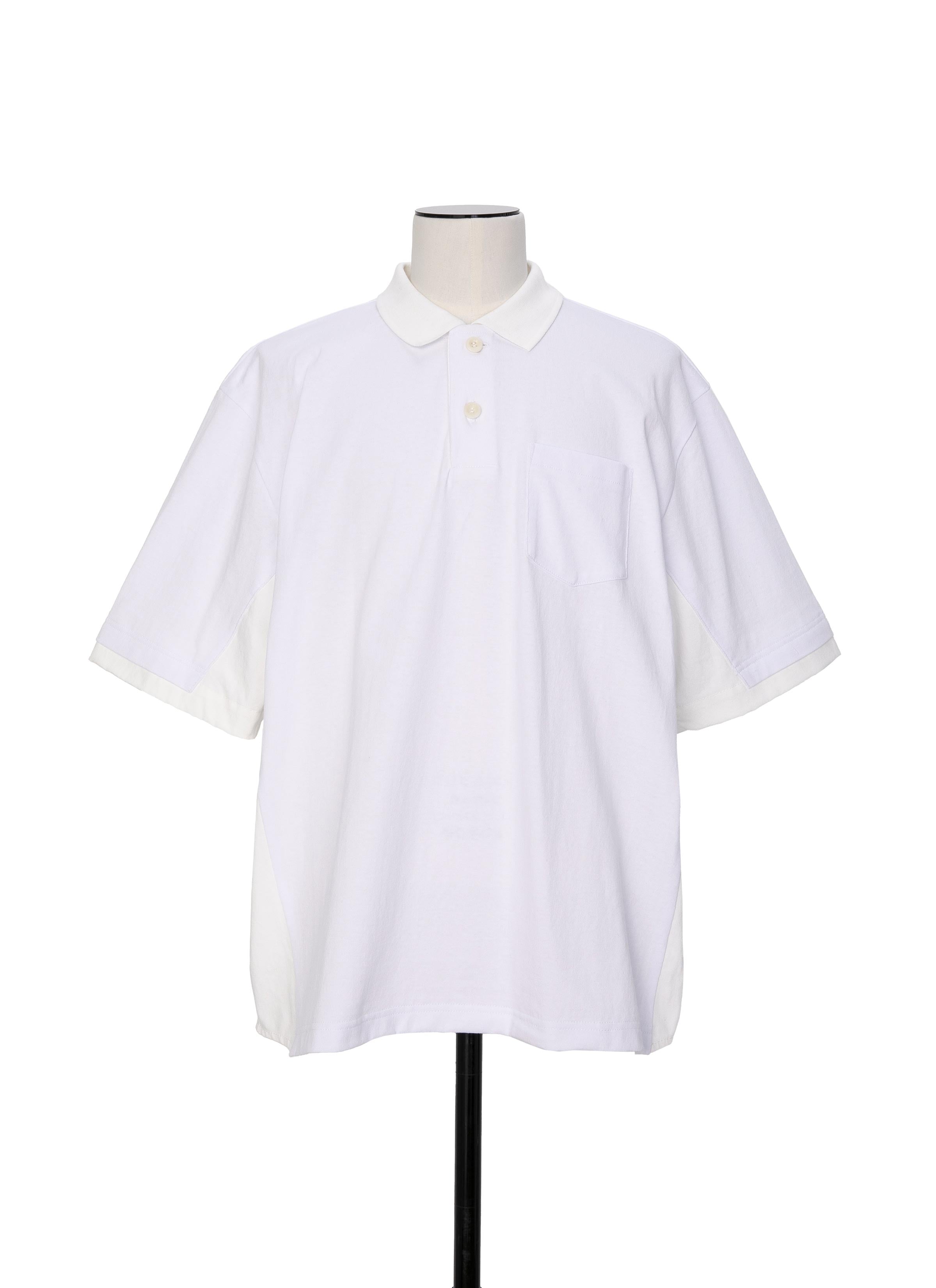 dungaree-x-cotton-jersey-polo-shirt