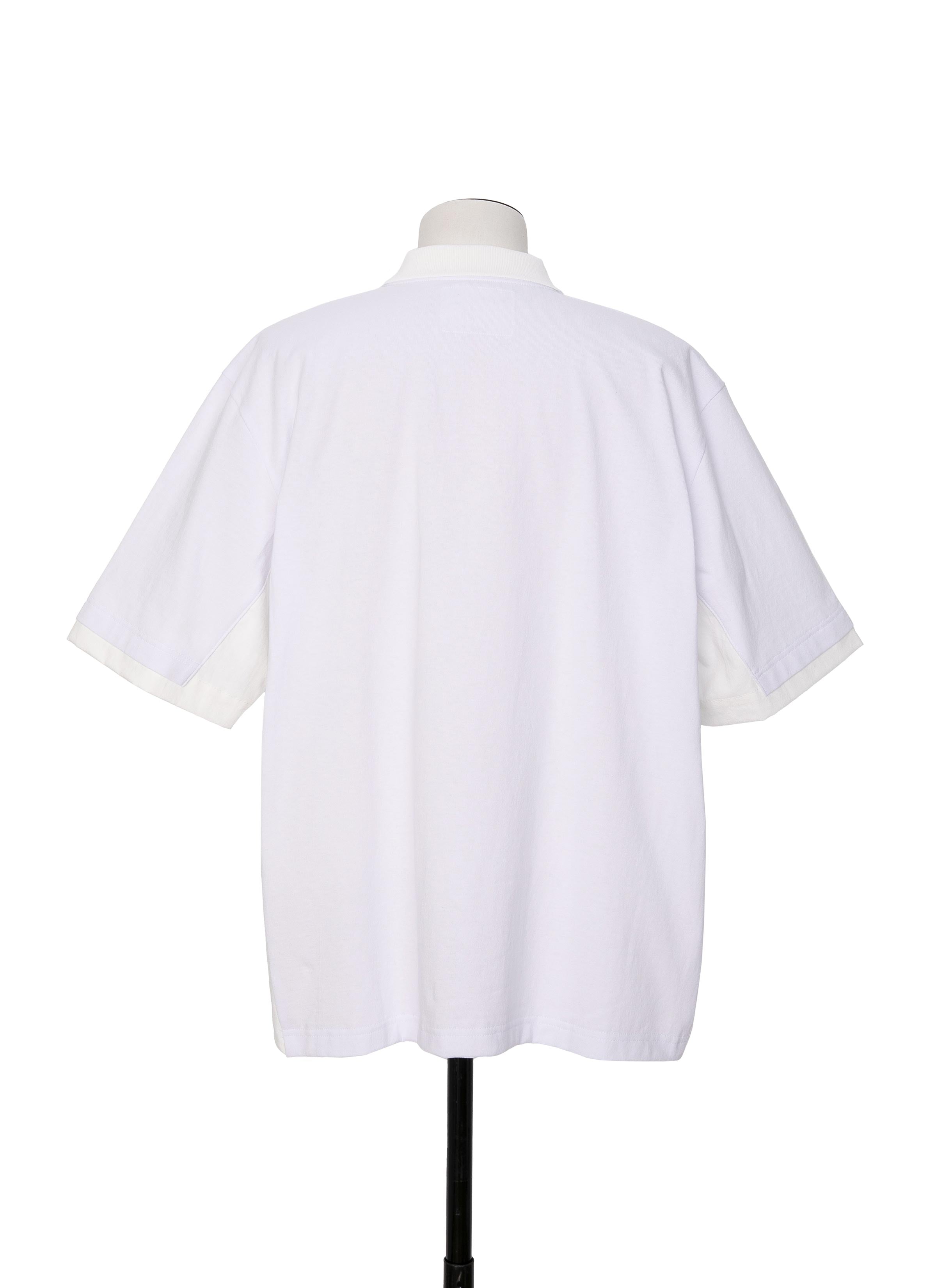 dungaree-x-cotton-jersey-polo-shirt