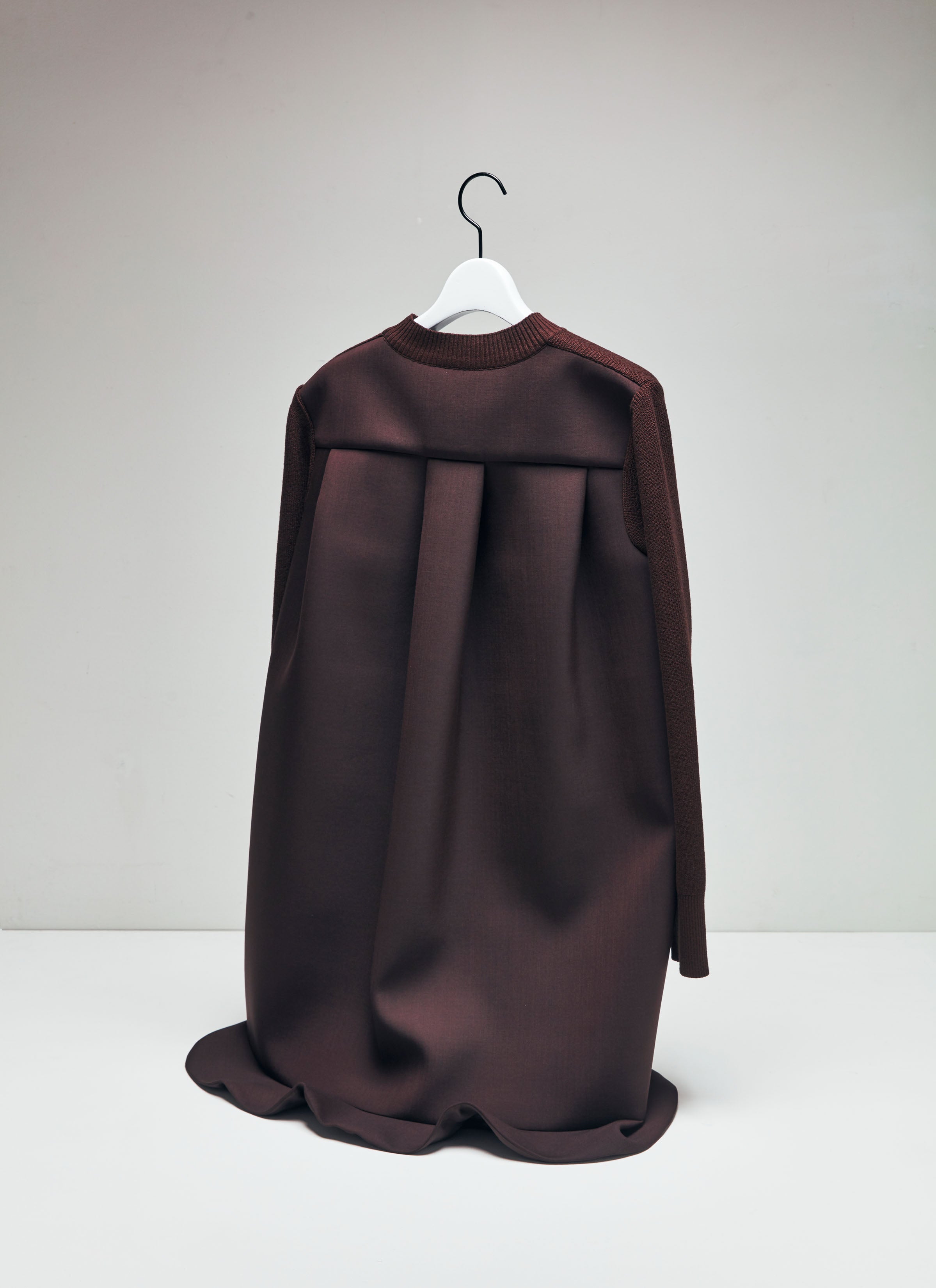 Suiting Mix Knit Dress