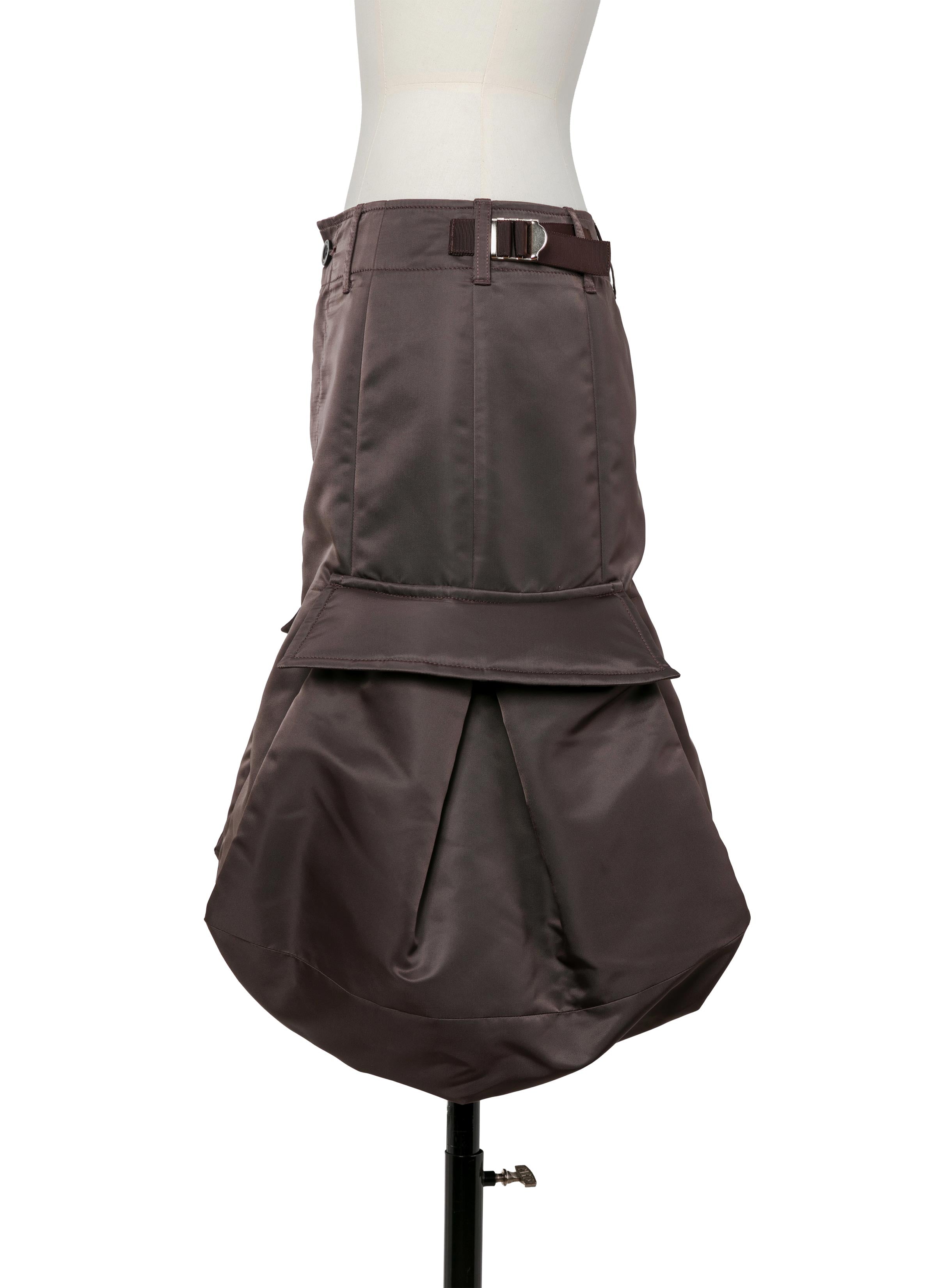 nylon-twill-skirt