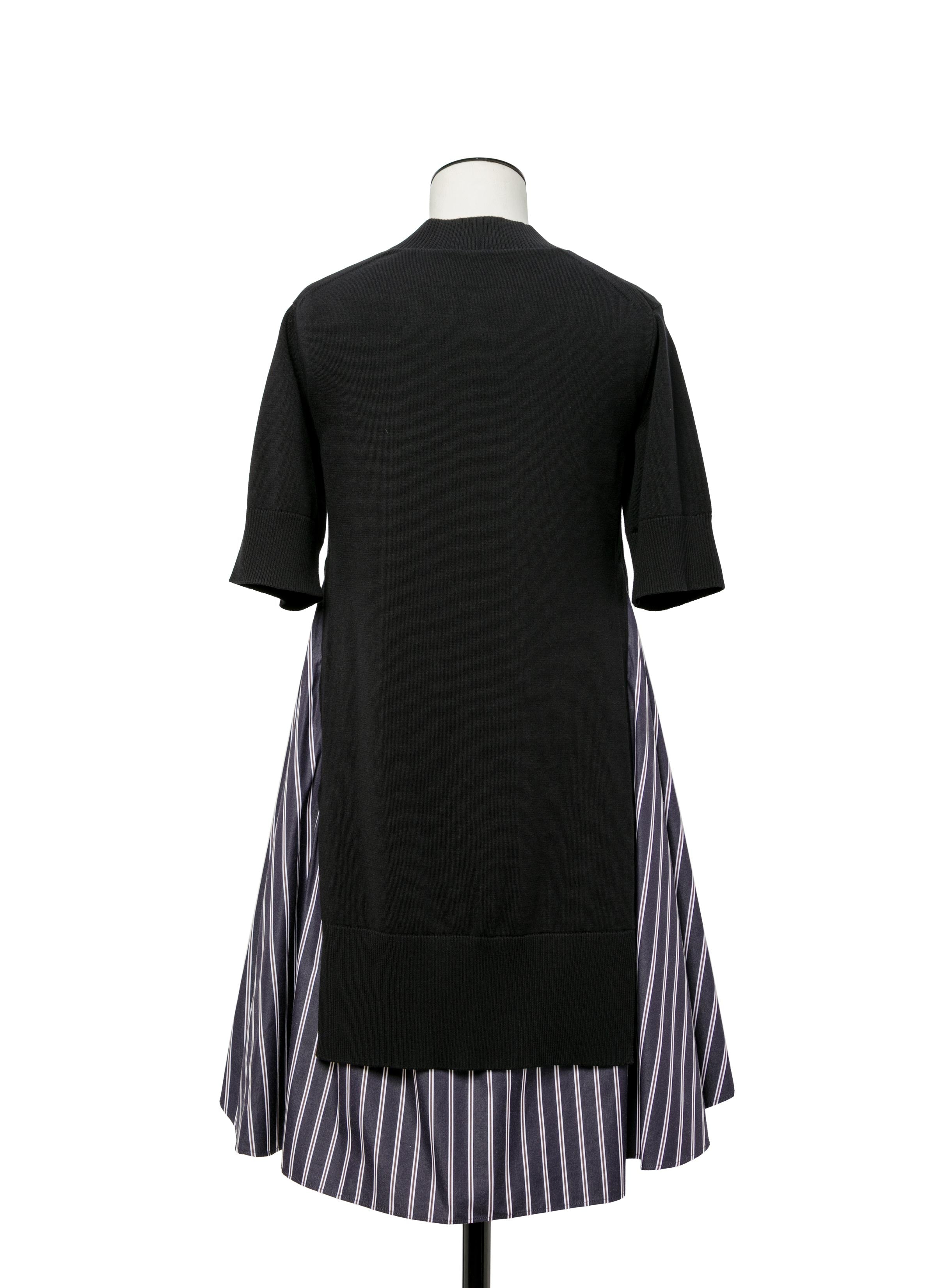 poplin-x-knit-dress