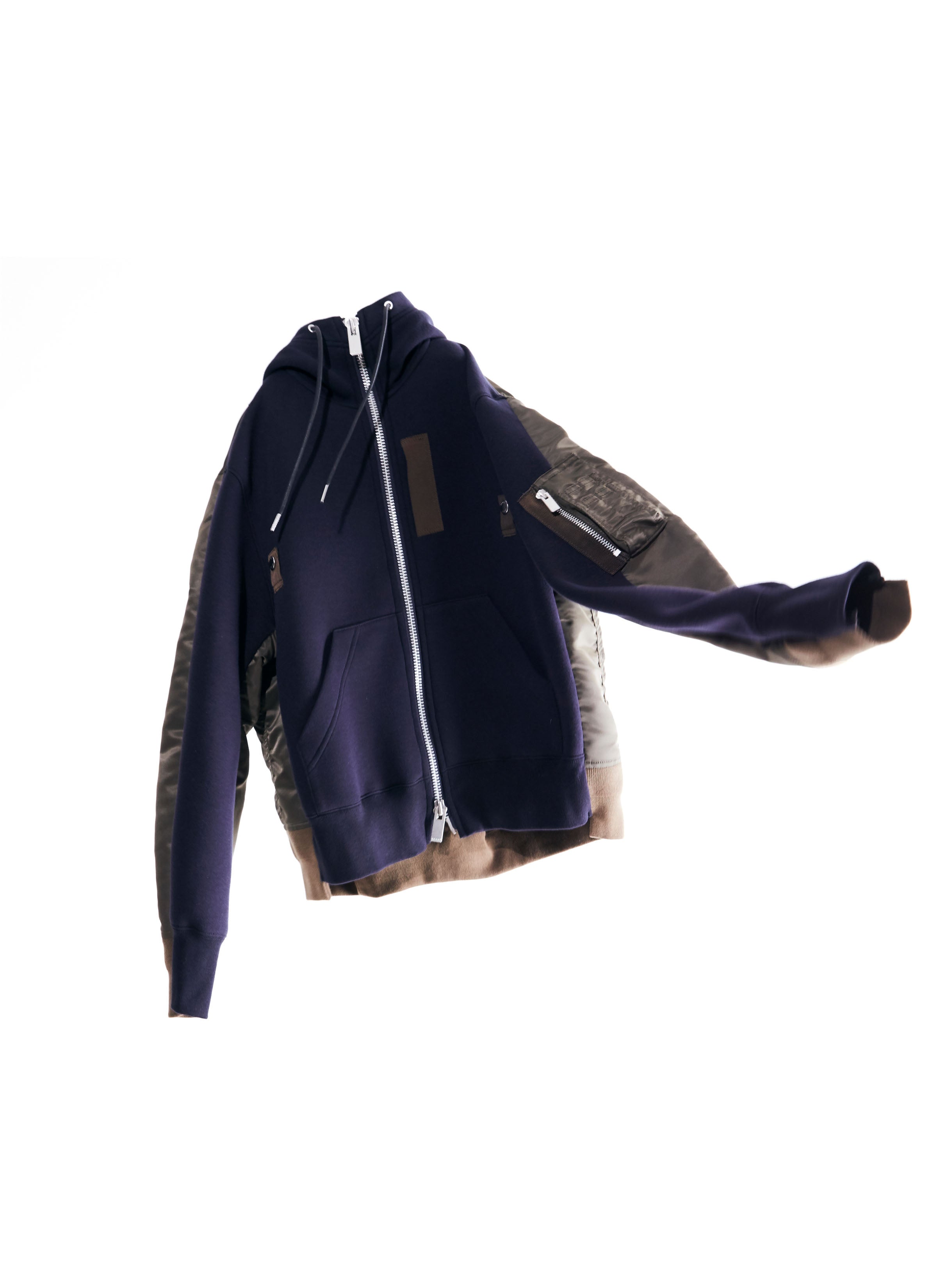 Sponge x Nylon Twill Hoodie