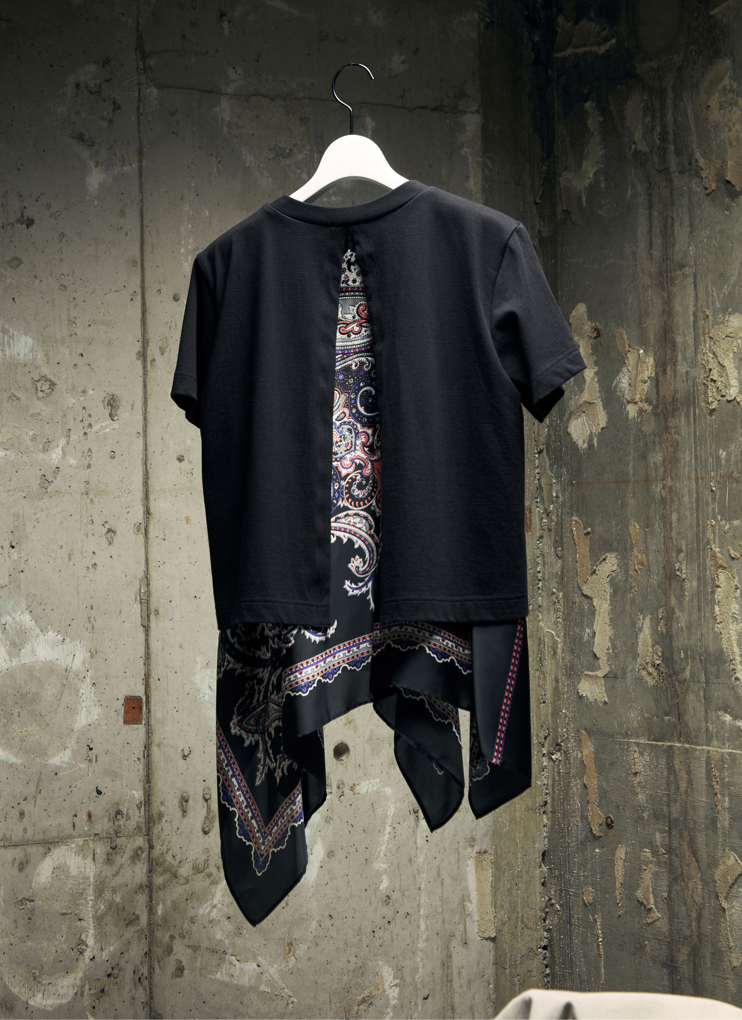 Paisley Print x Cotton Jersey T-Shirt