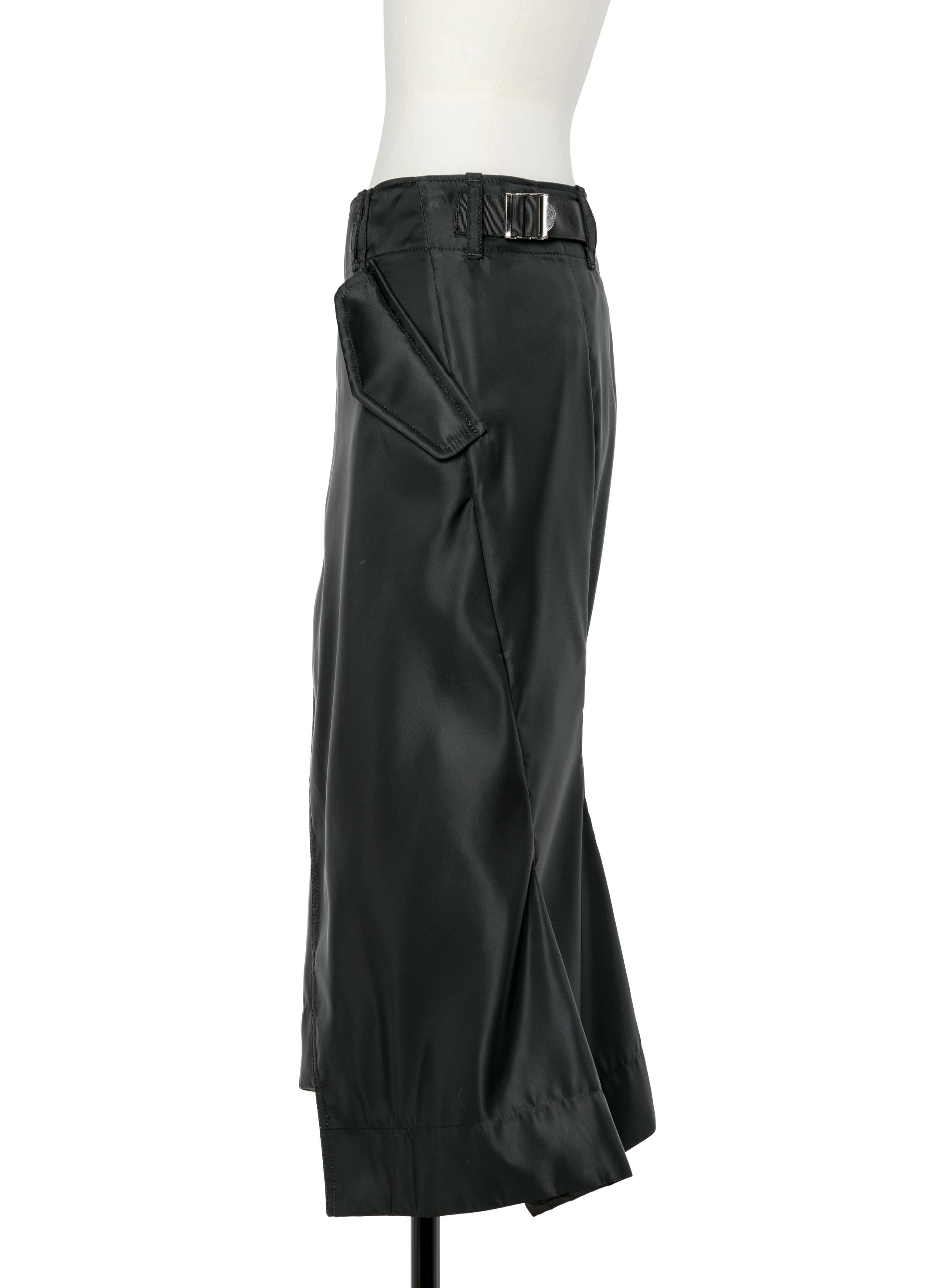nylon-twill-skirt