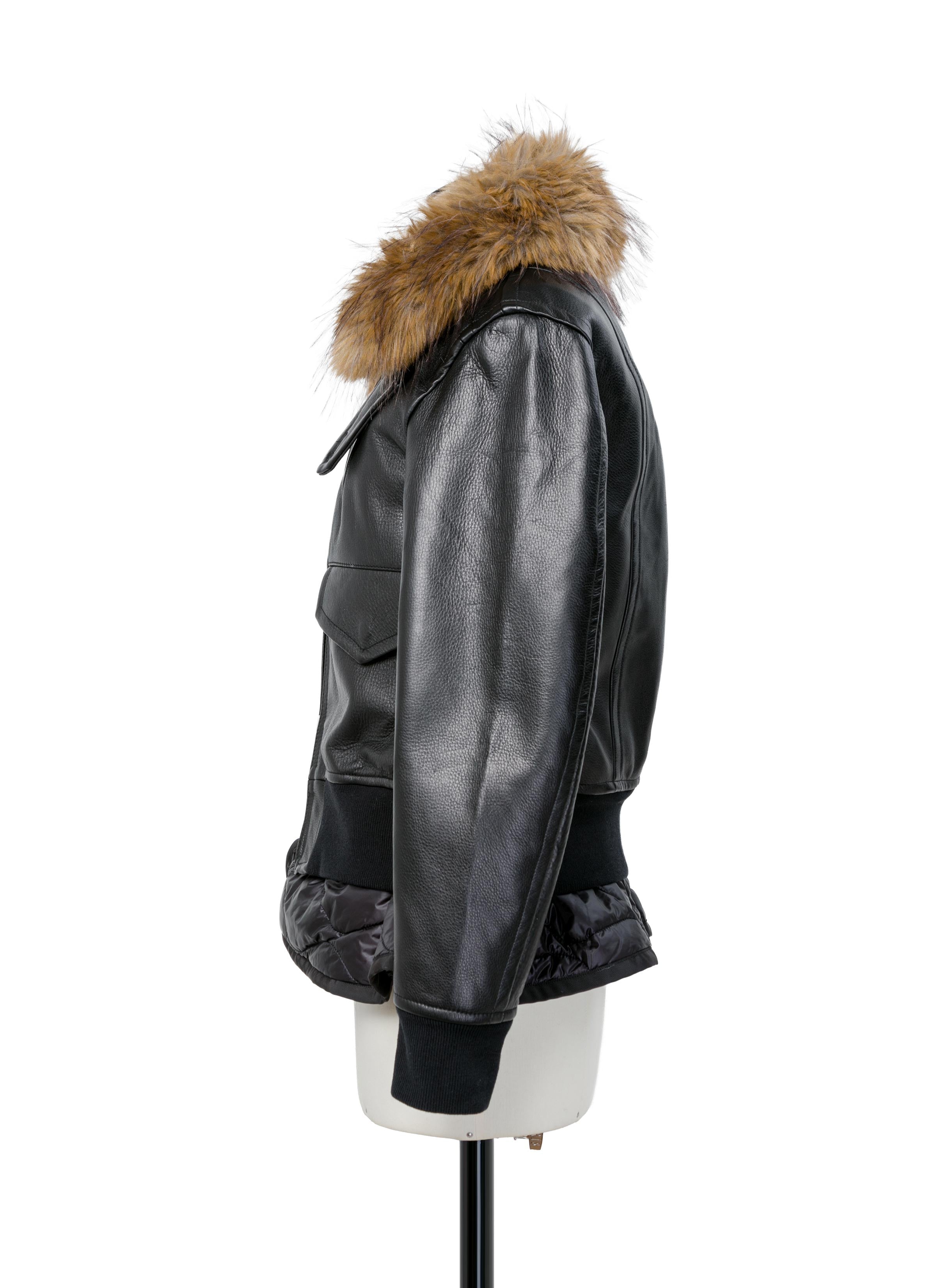 Leather Blouson