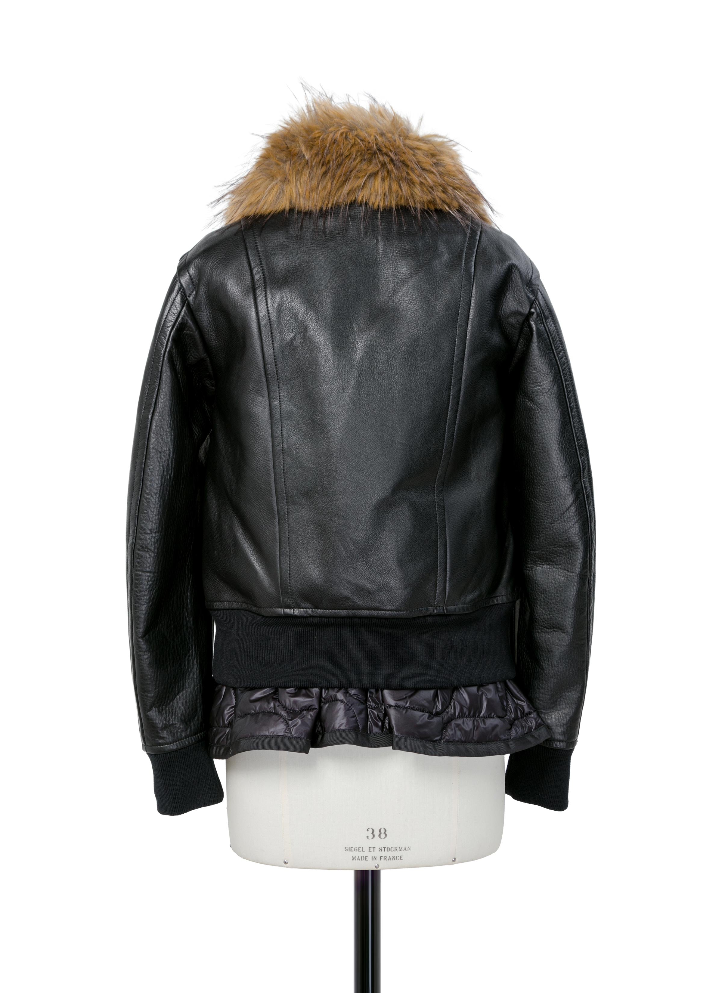 Leather Blouson