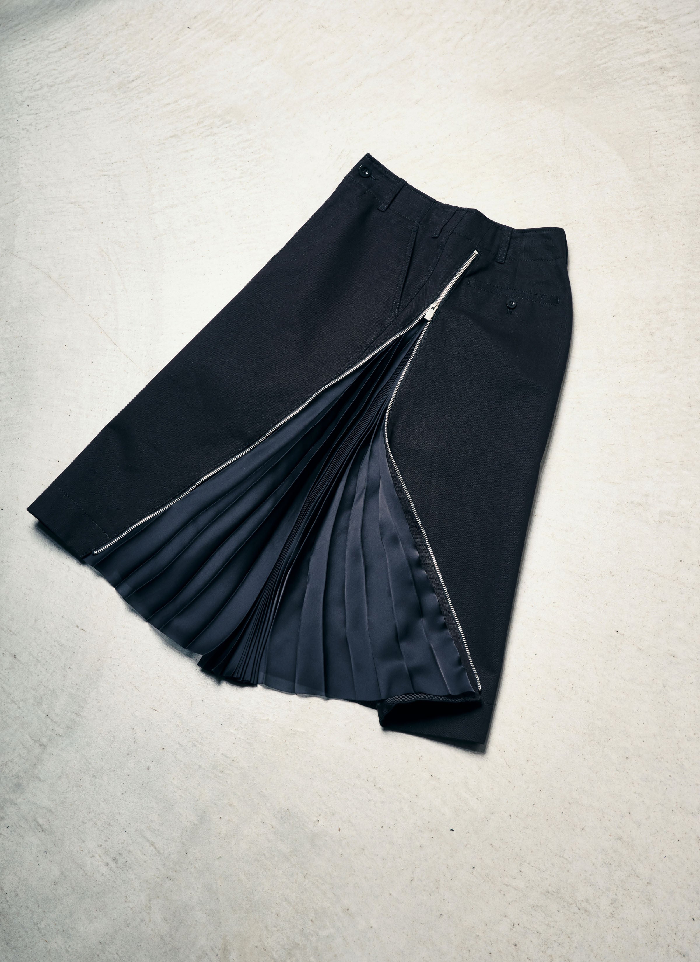 Cotton Chino Skirt