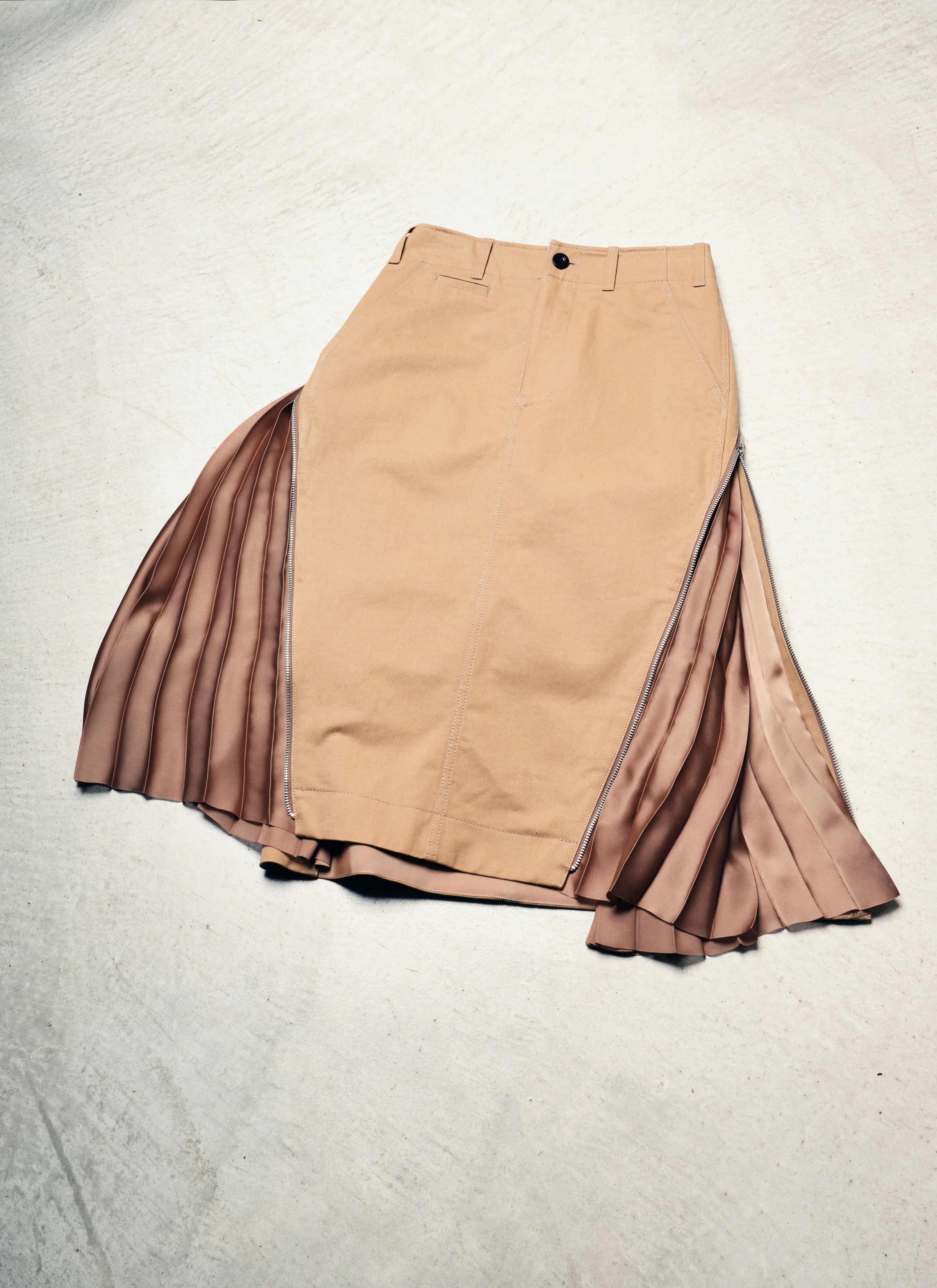 Cotton Chino Skirt
