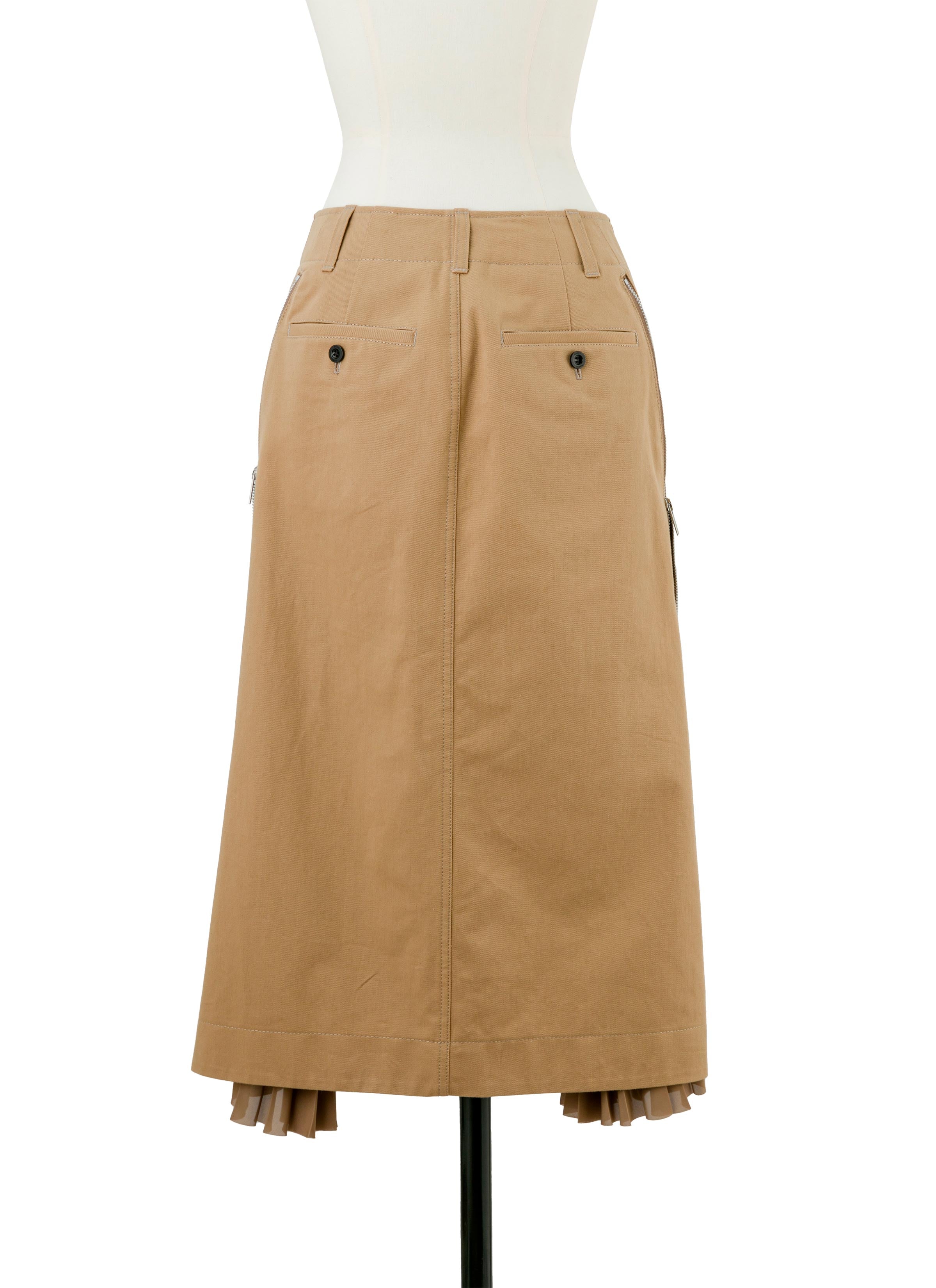 cotton-chino-skirt