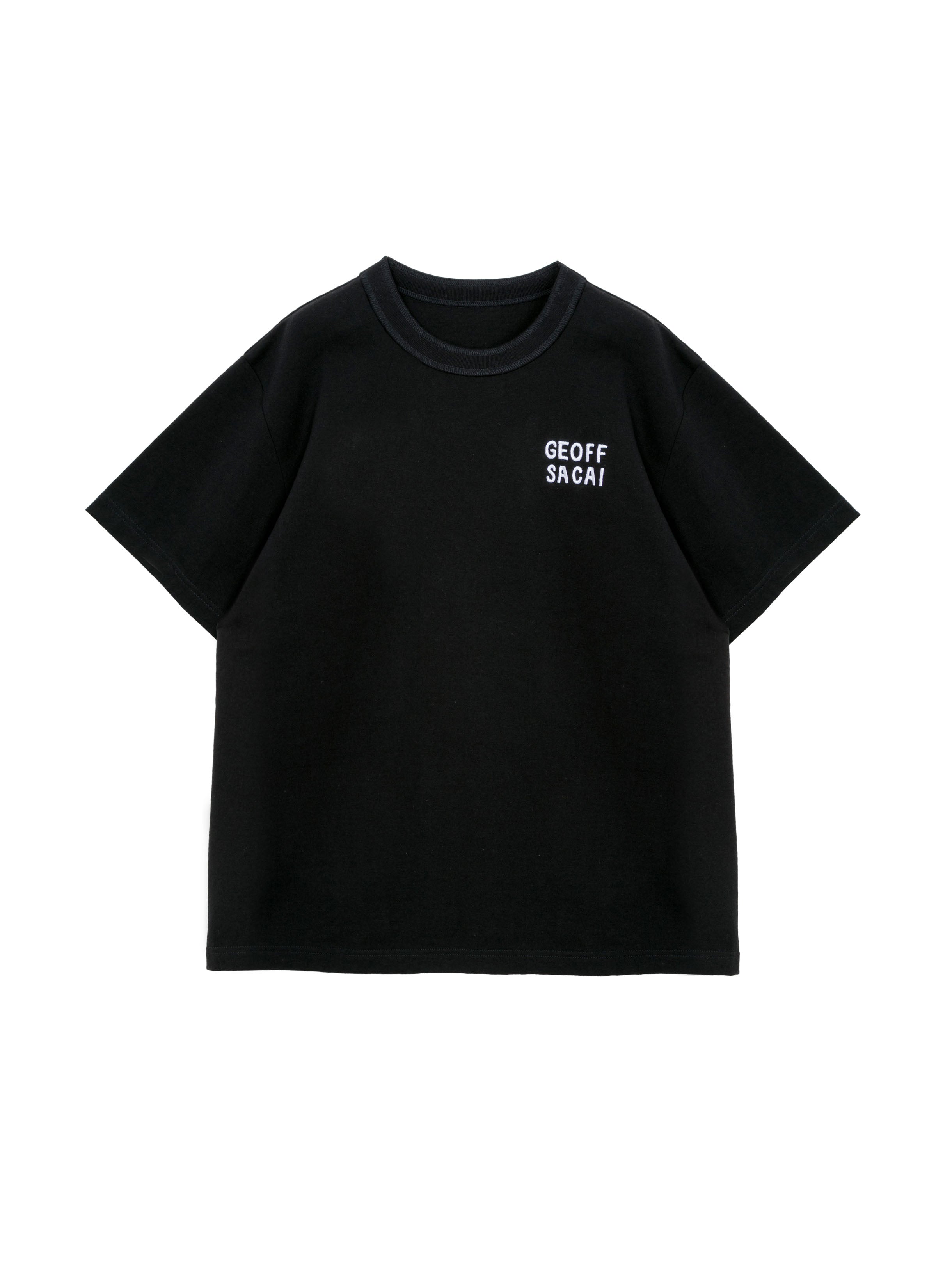 geoff sacai by Geoff Mcfetridge Embroidery T-Shirt