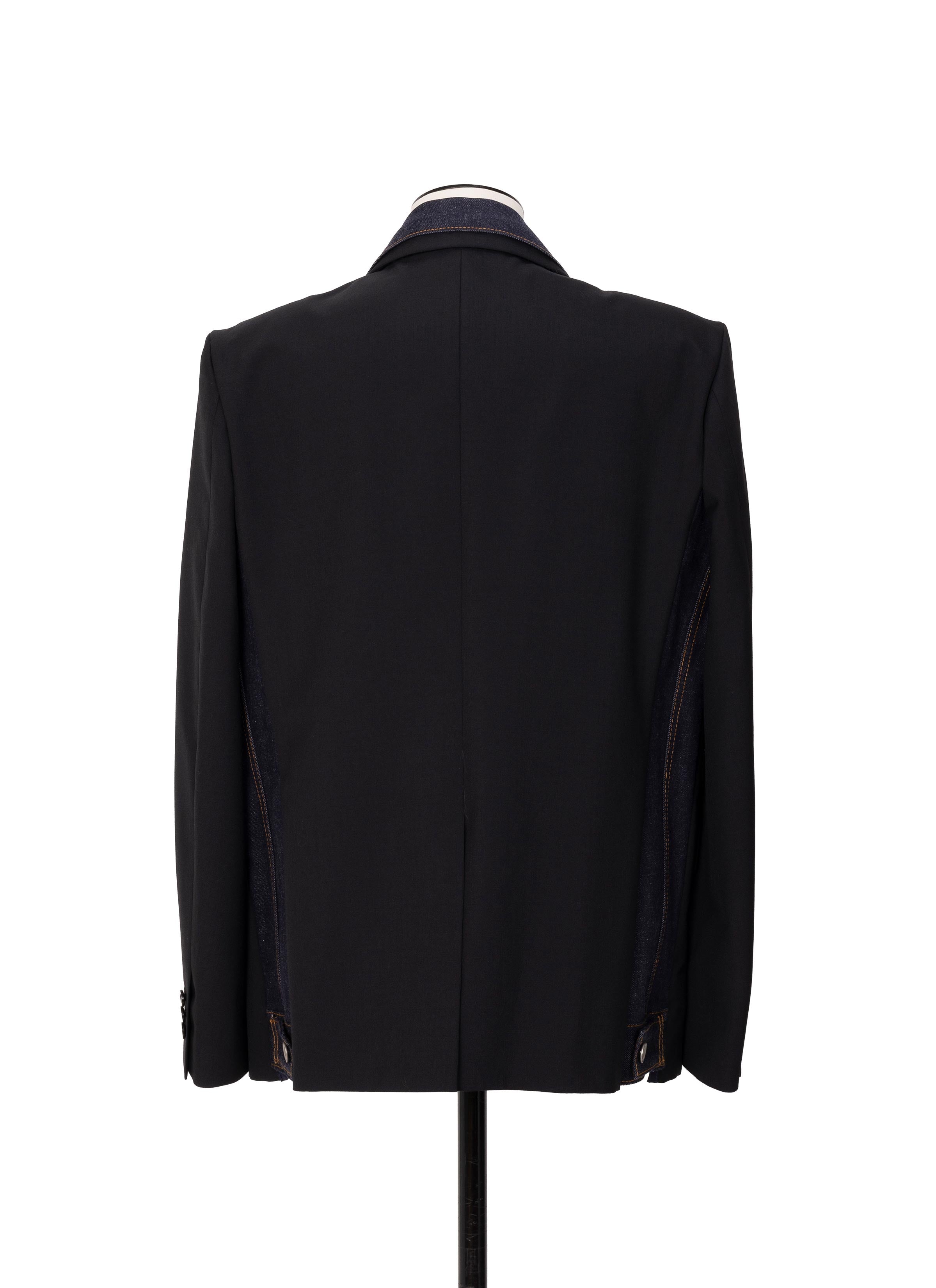 Suiting x Denim Jacket