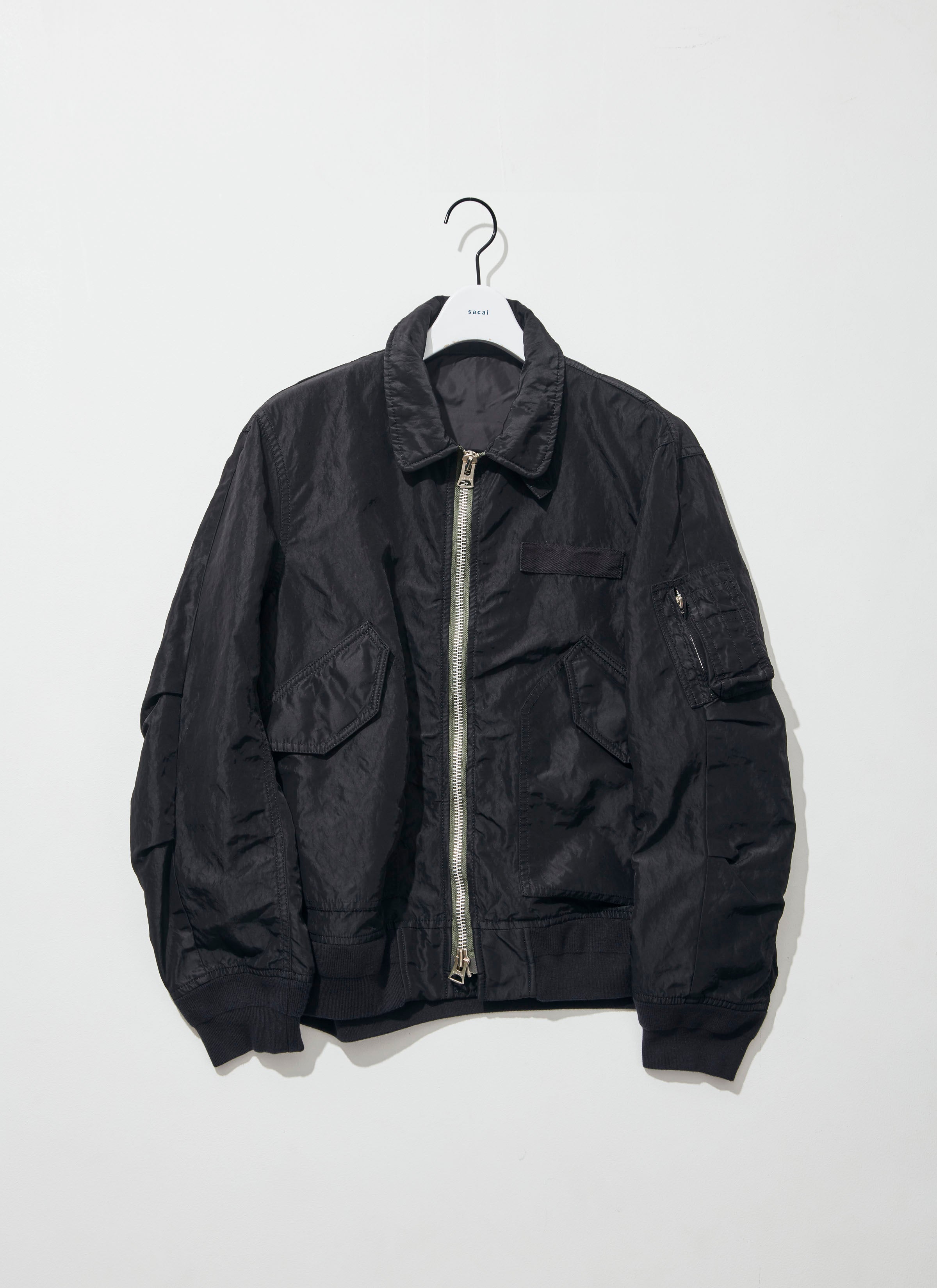 Treated Nylon Twill Blouson