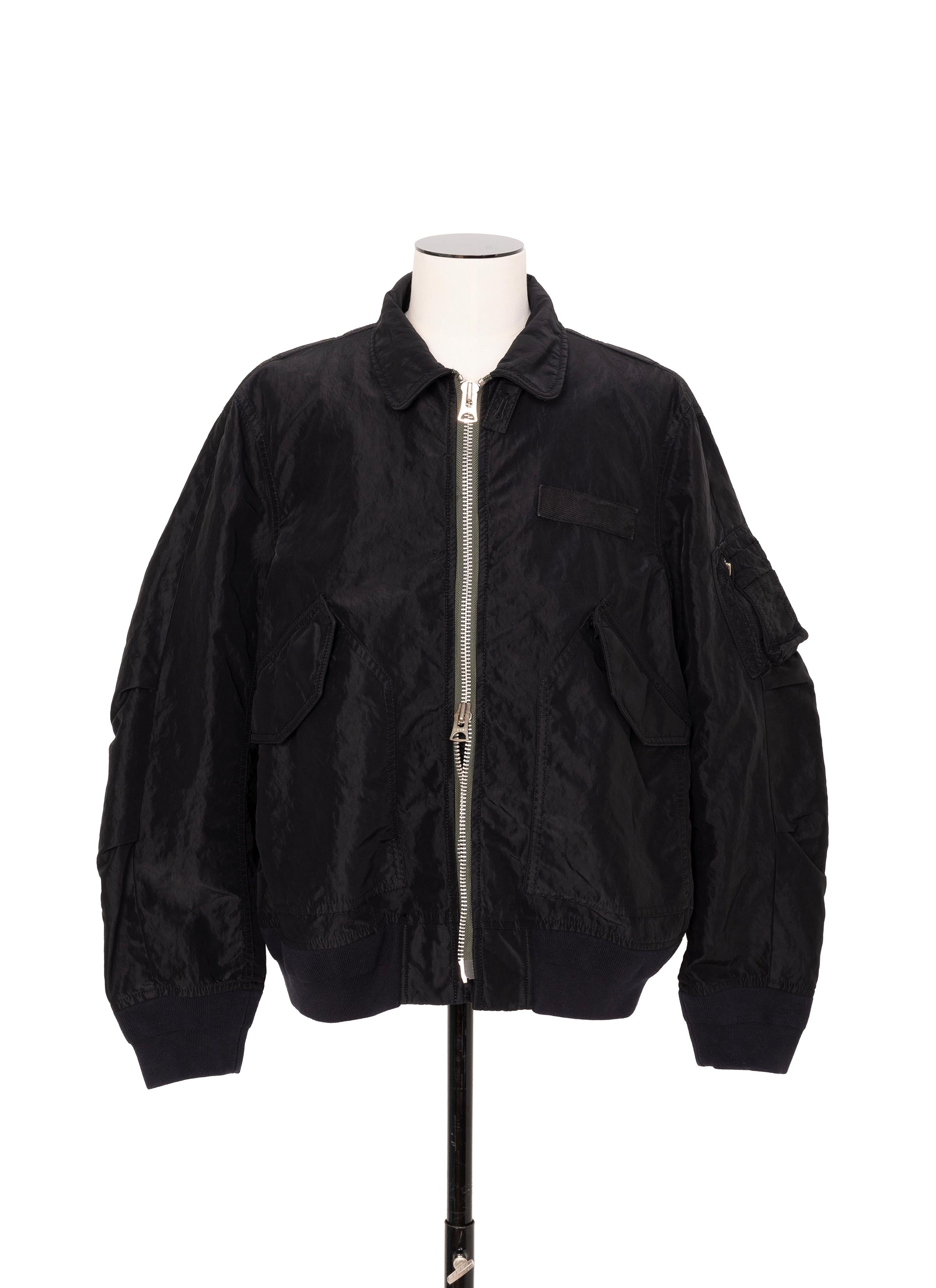 Treated Nylon Twill Blouson