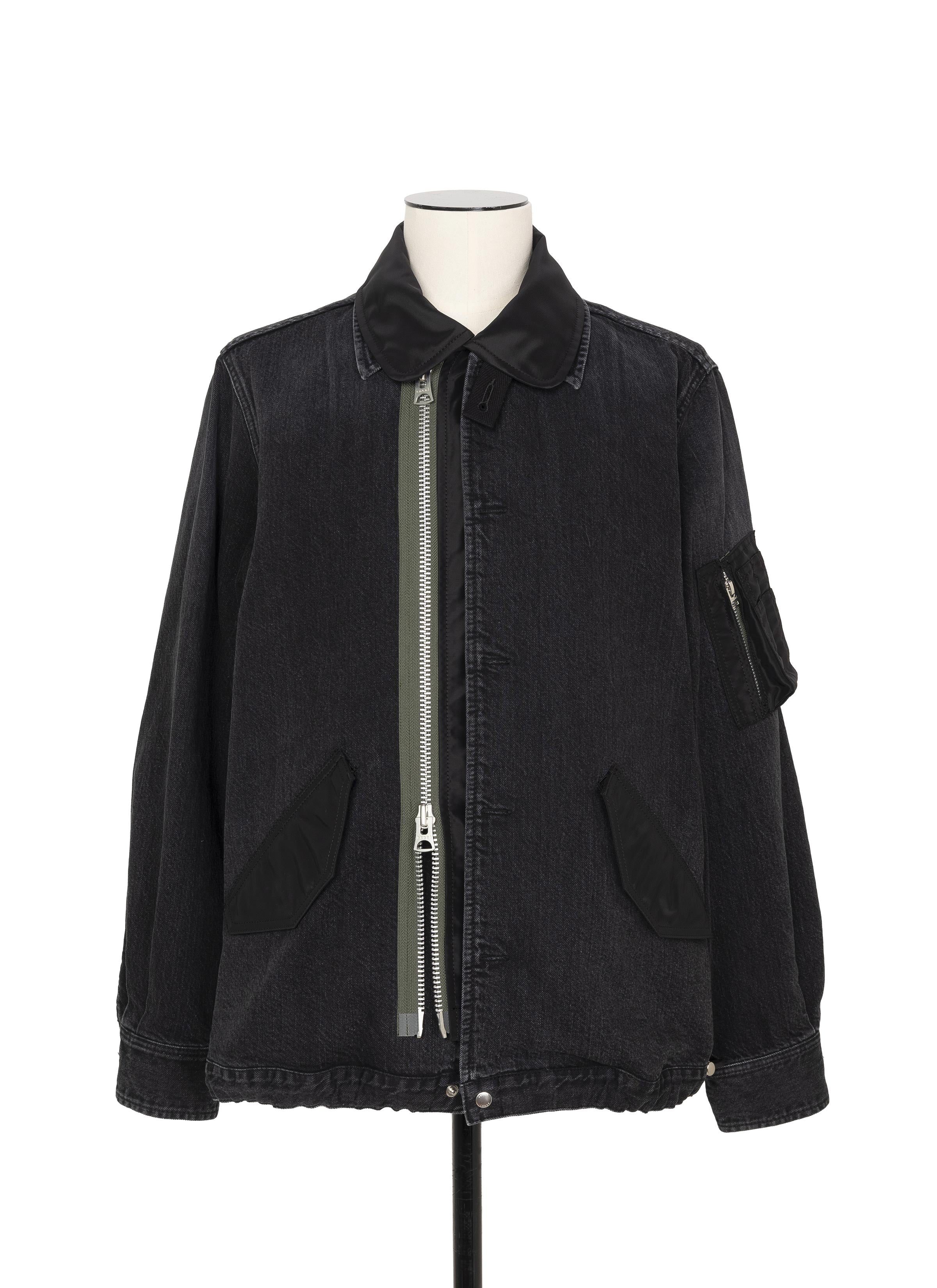 Denim x Nylon Twill Blouson