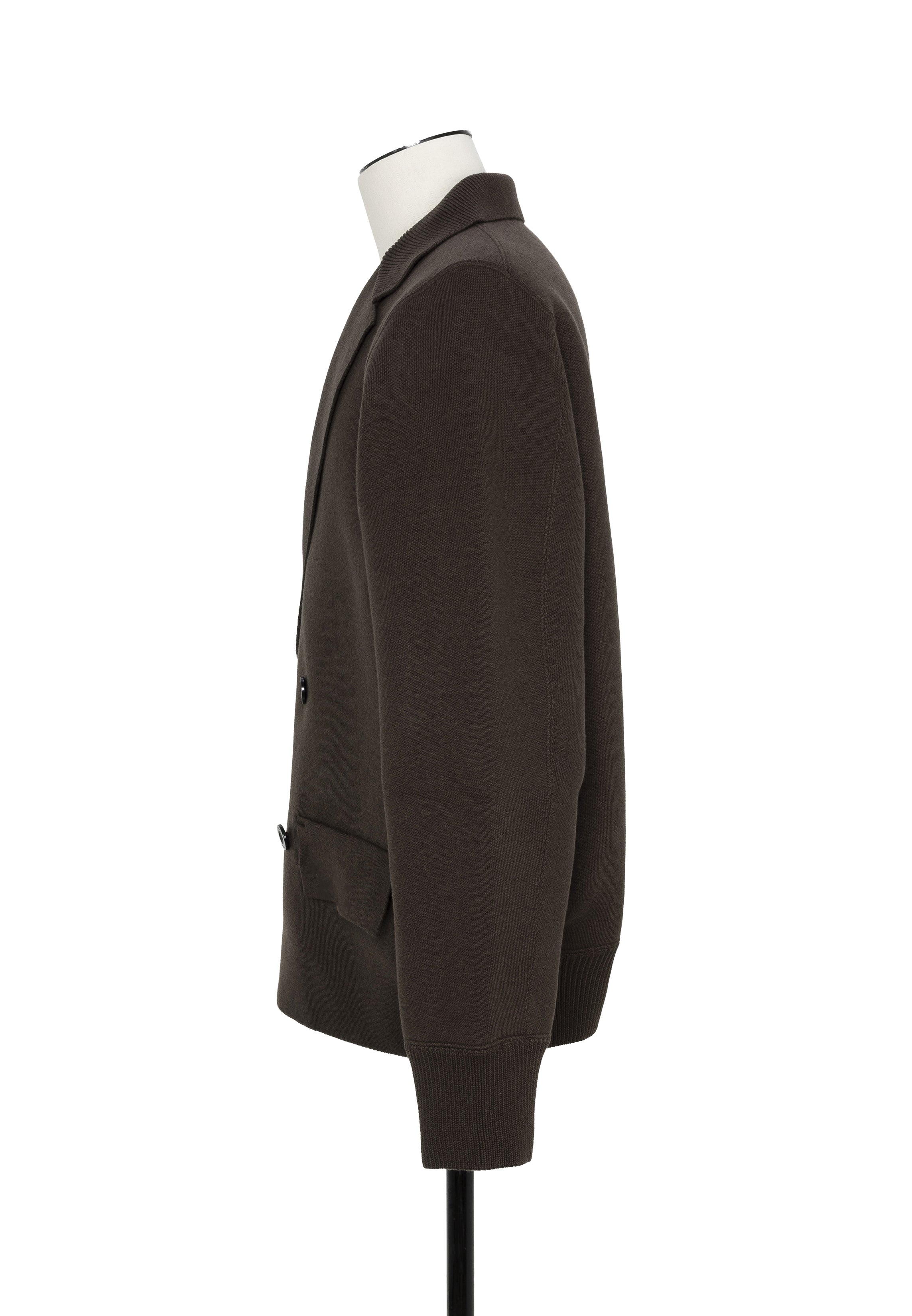 Cotton Cashmere Knit Jacket