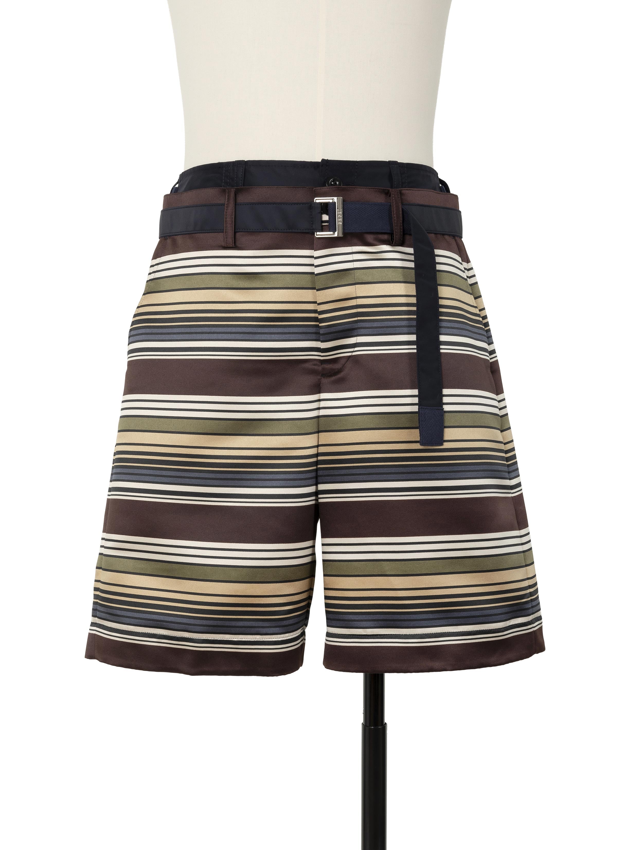 Horizontal Stripe Shorts