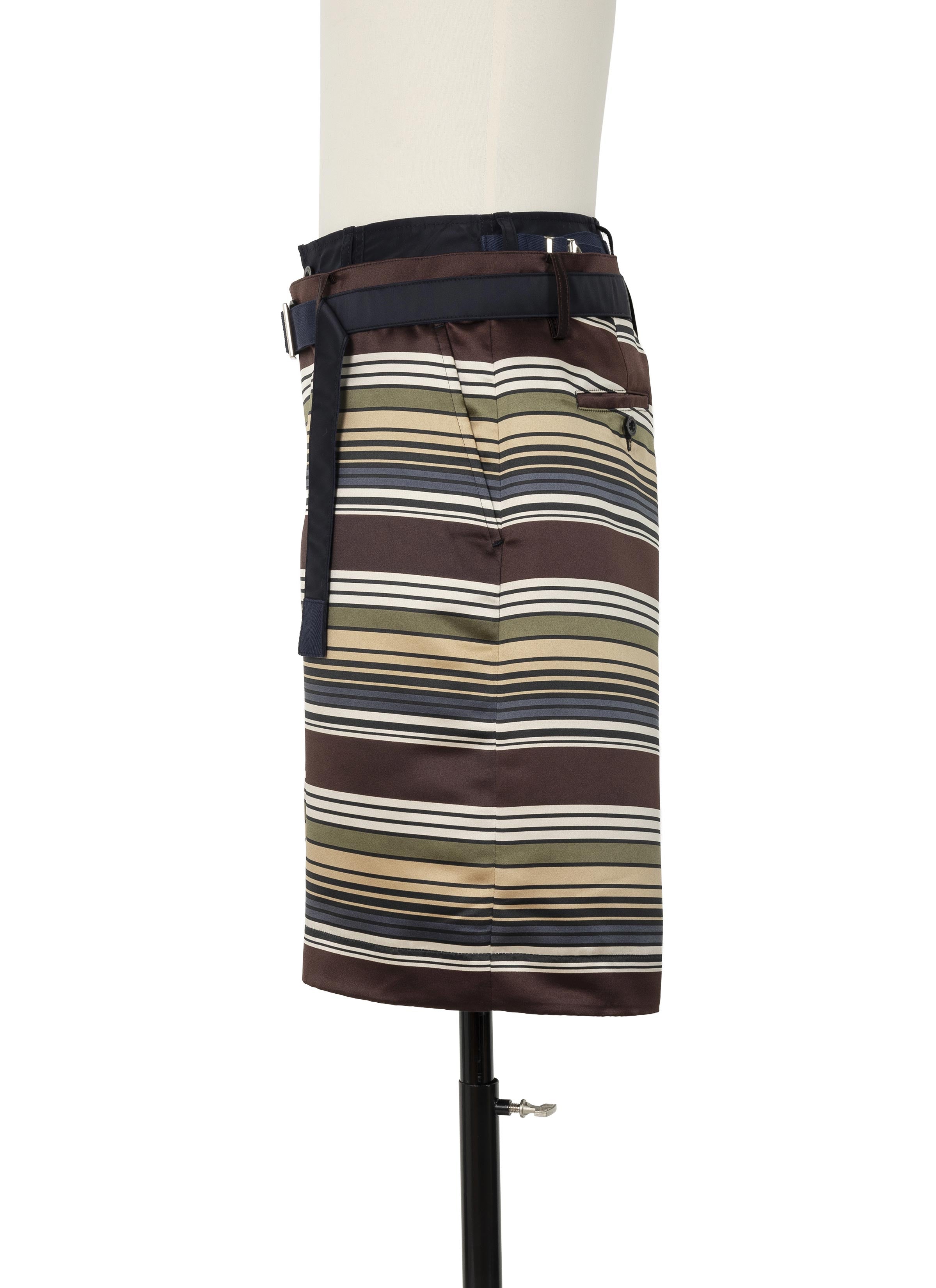 Horizontal Stripe Shorts