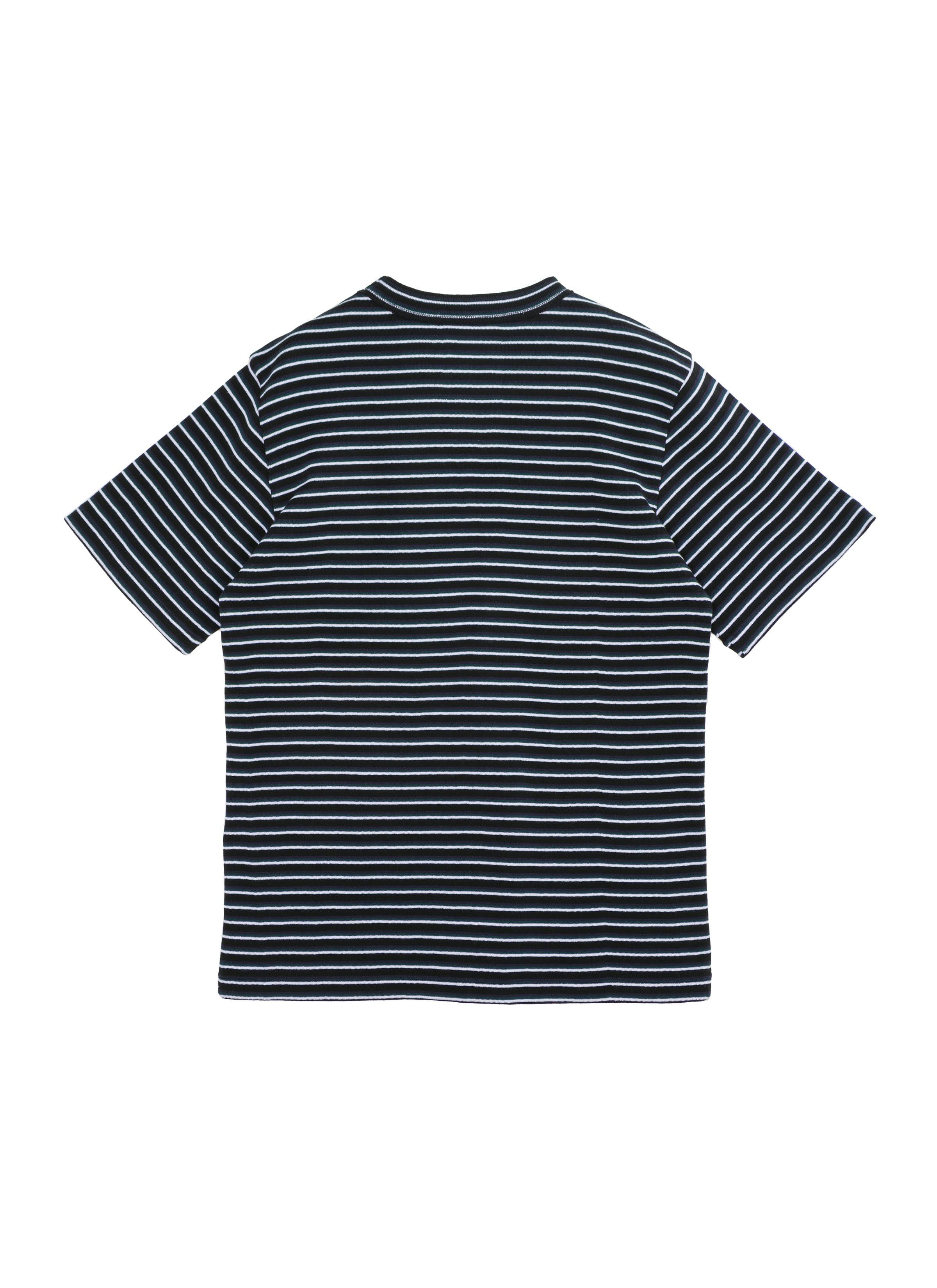 Stripe Cotton Rib T-Shirt