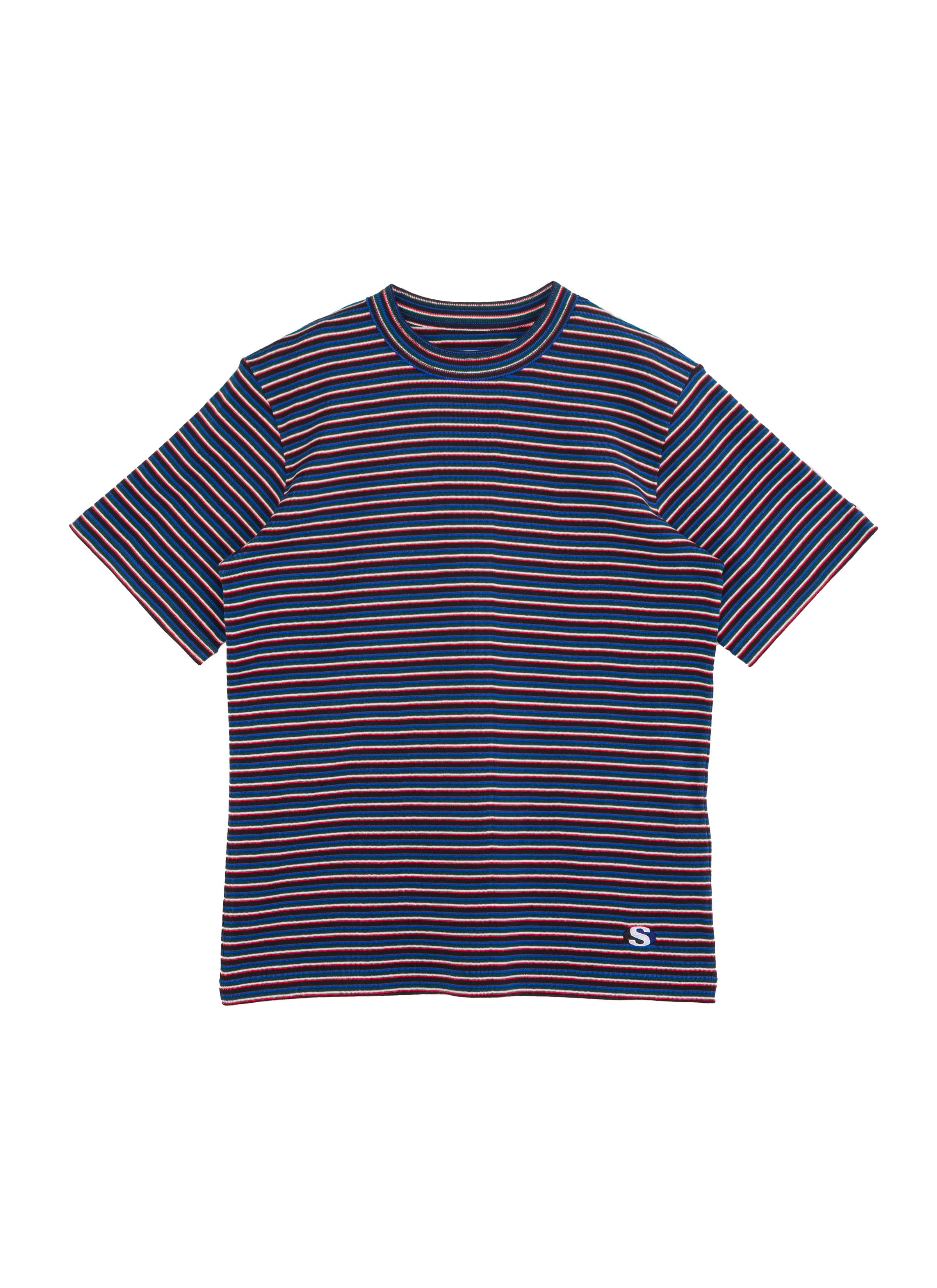 Stripe Cotton Rib T-Shirt