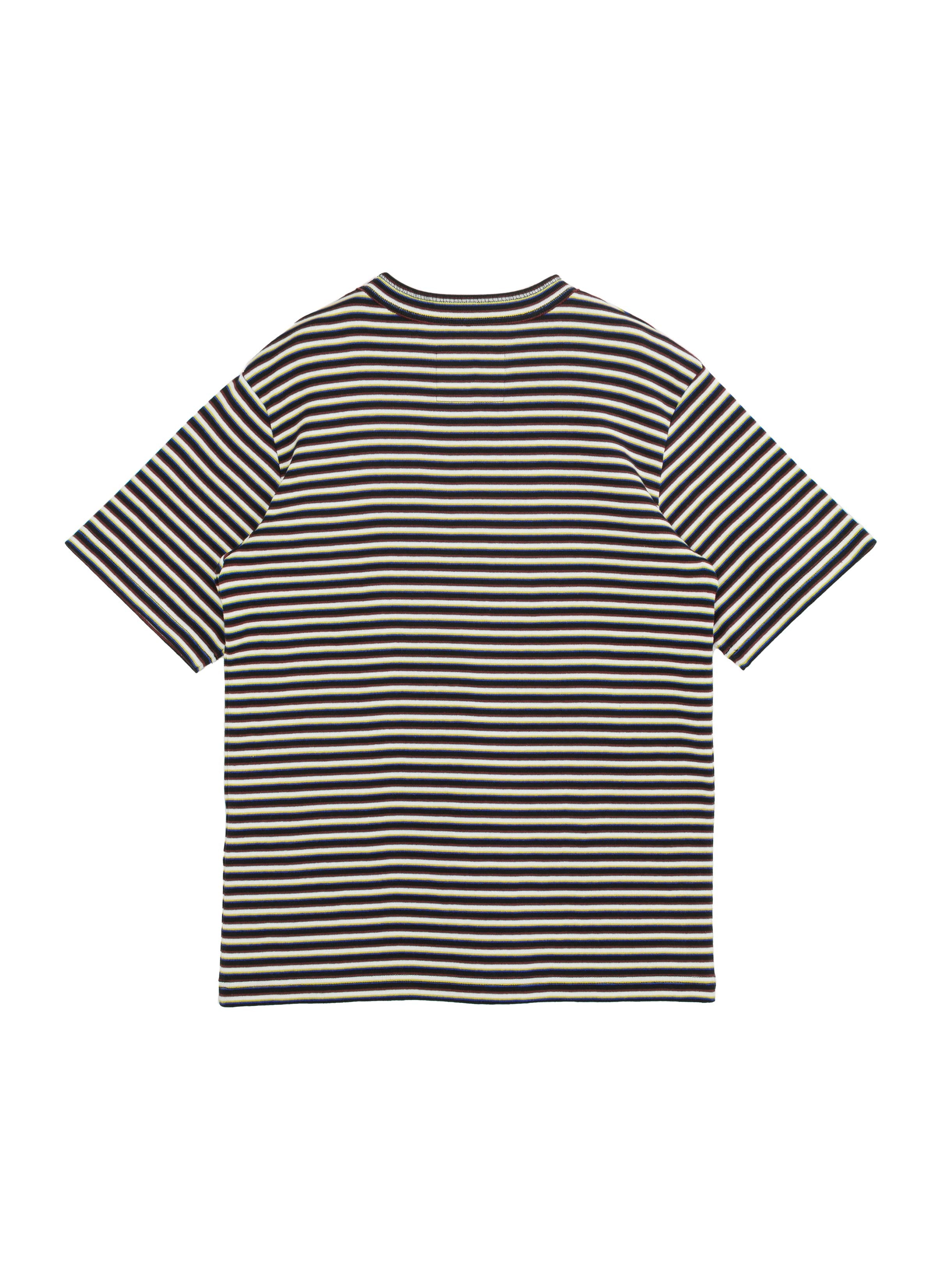 Stripe Cotton Rib T-Shirt