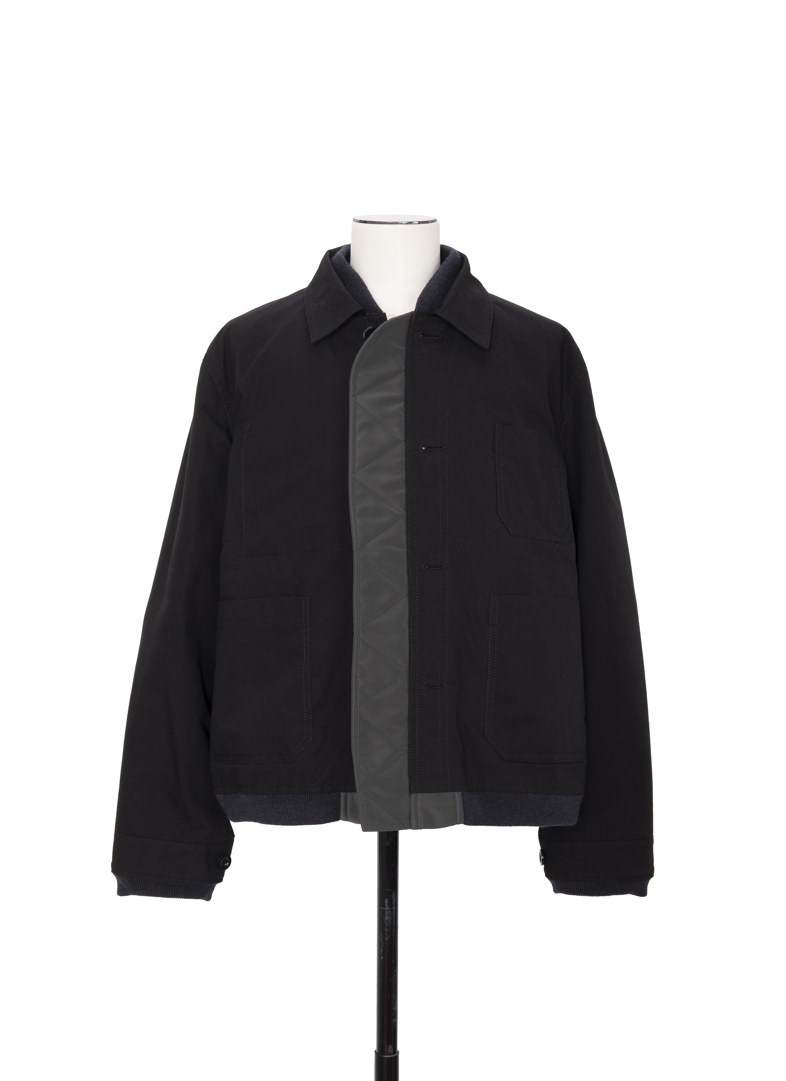 Nylon Twill x Rip Stop Reversible Blouson