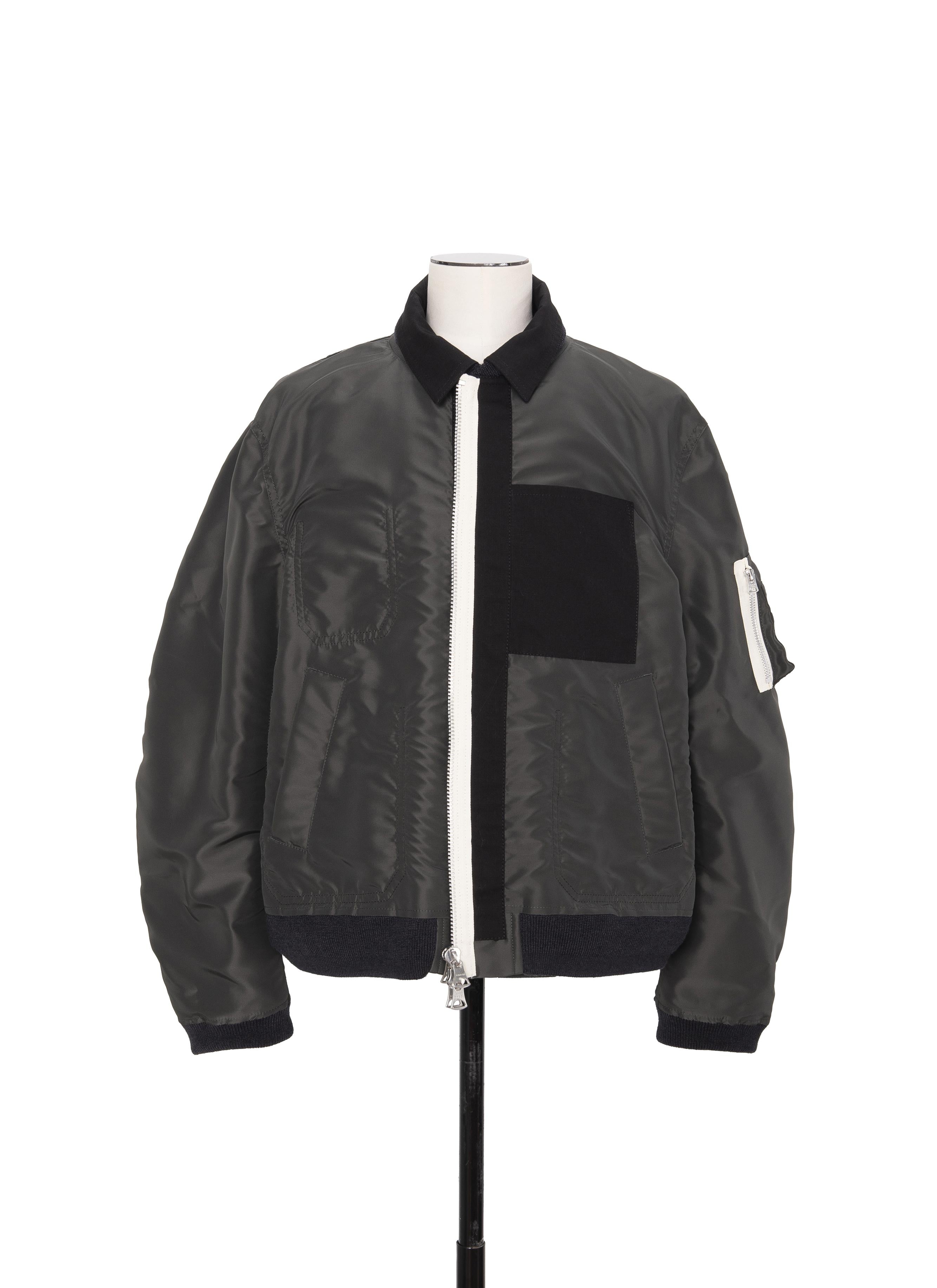 Nylon Twill x Rip Stop Reversible Blouson