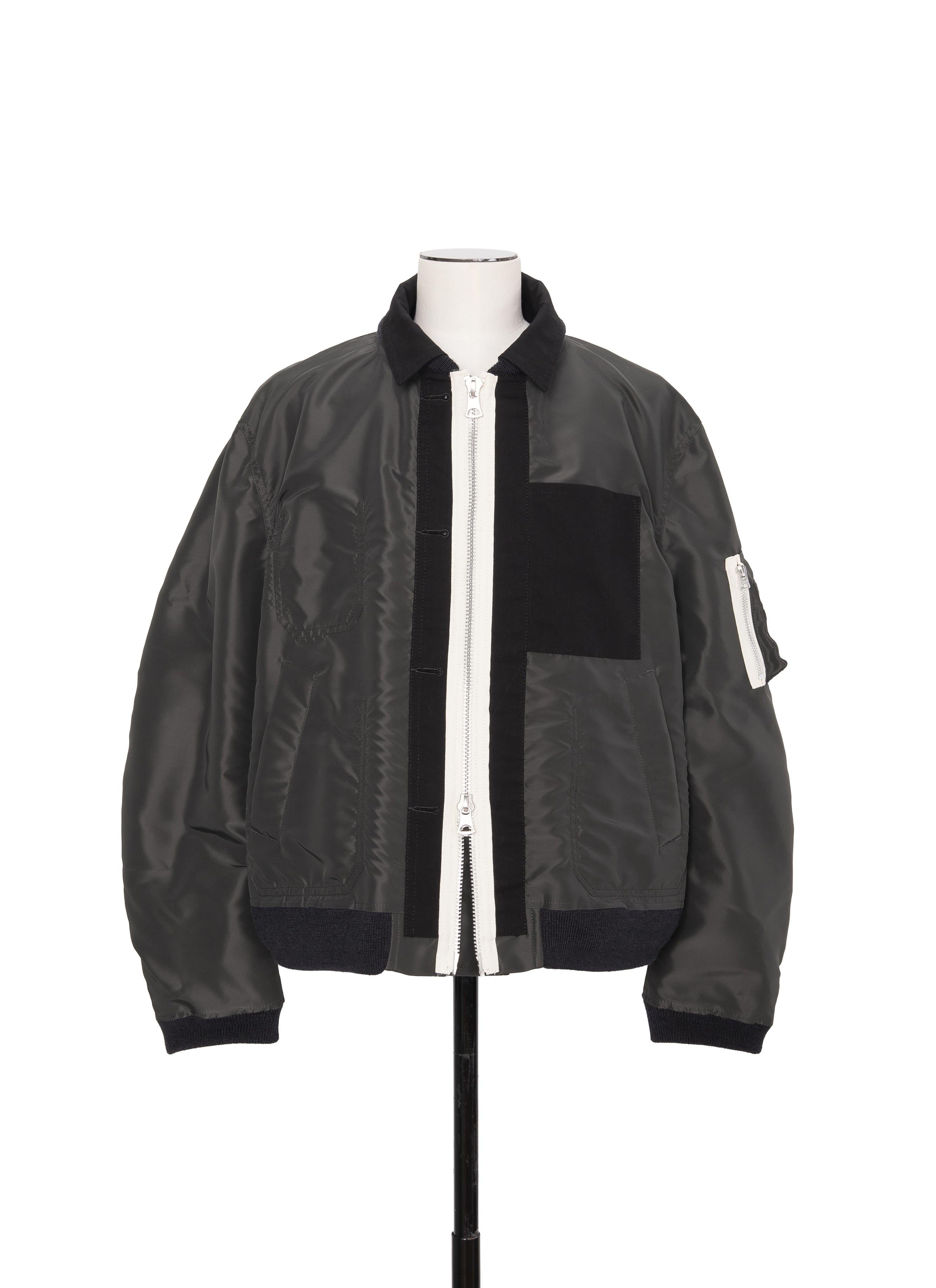 Nylon Twill x Rip Stop Reversible Blouson