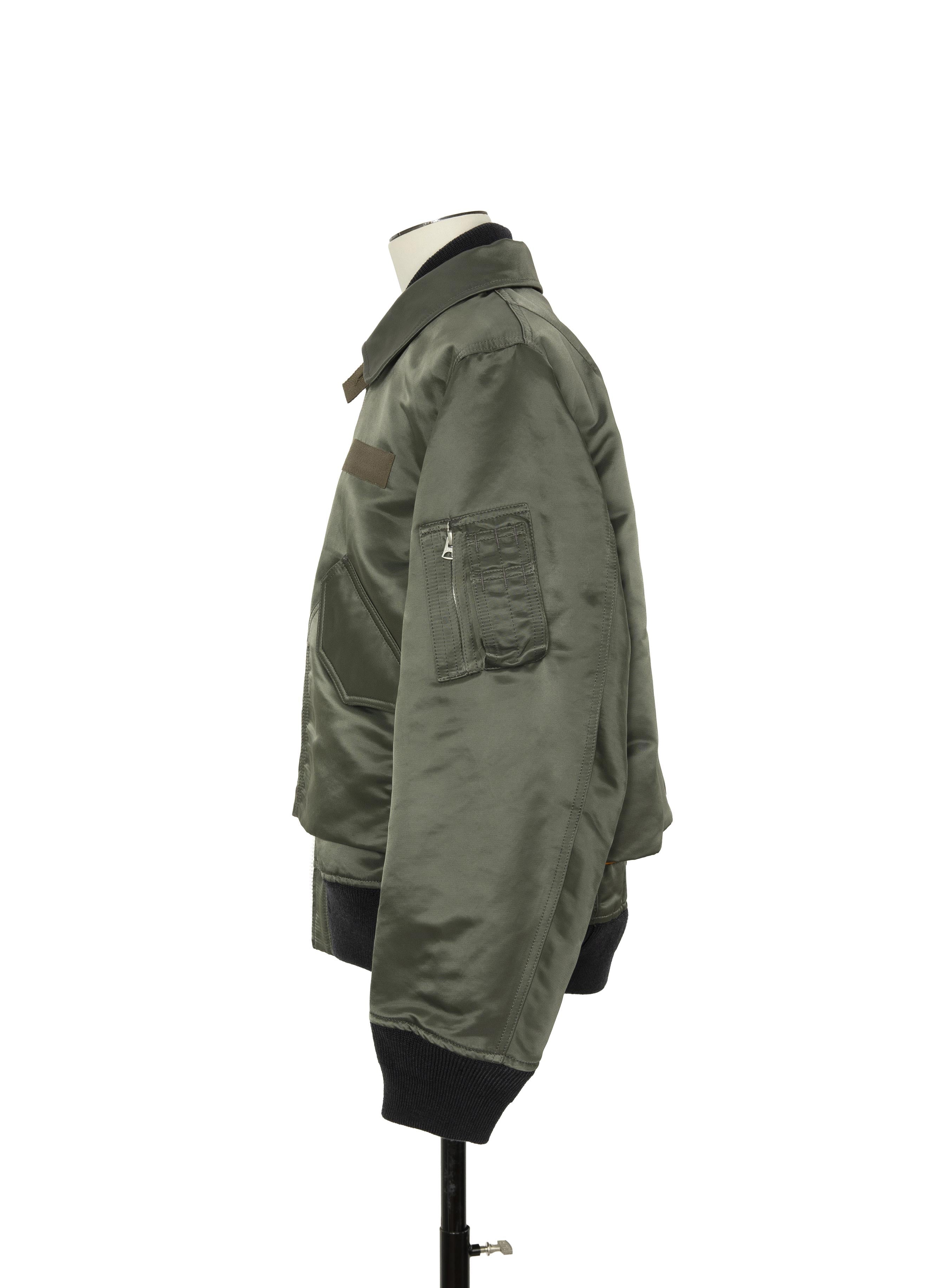 Cotton Nylon Twill Blouson