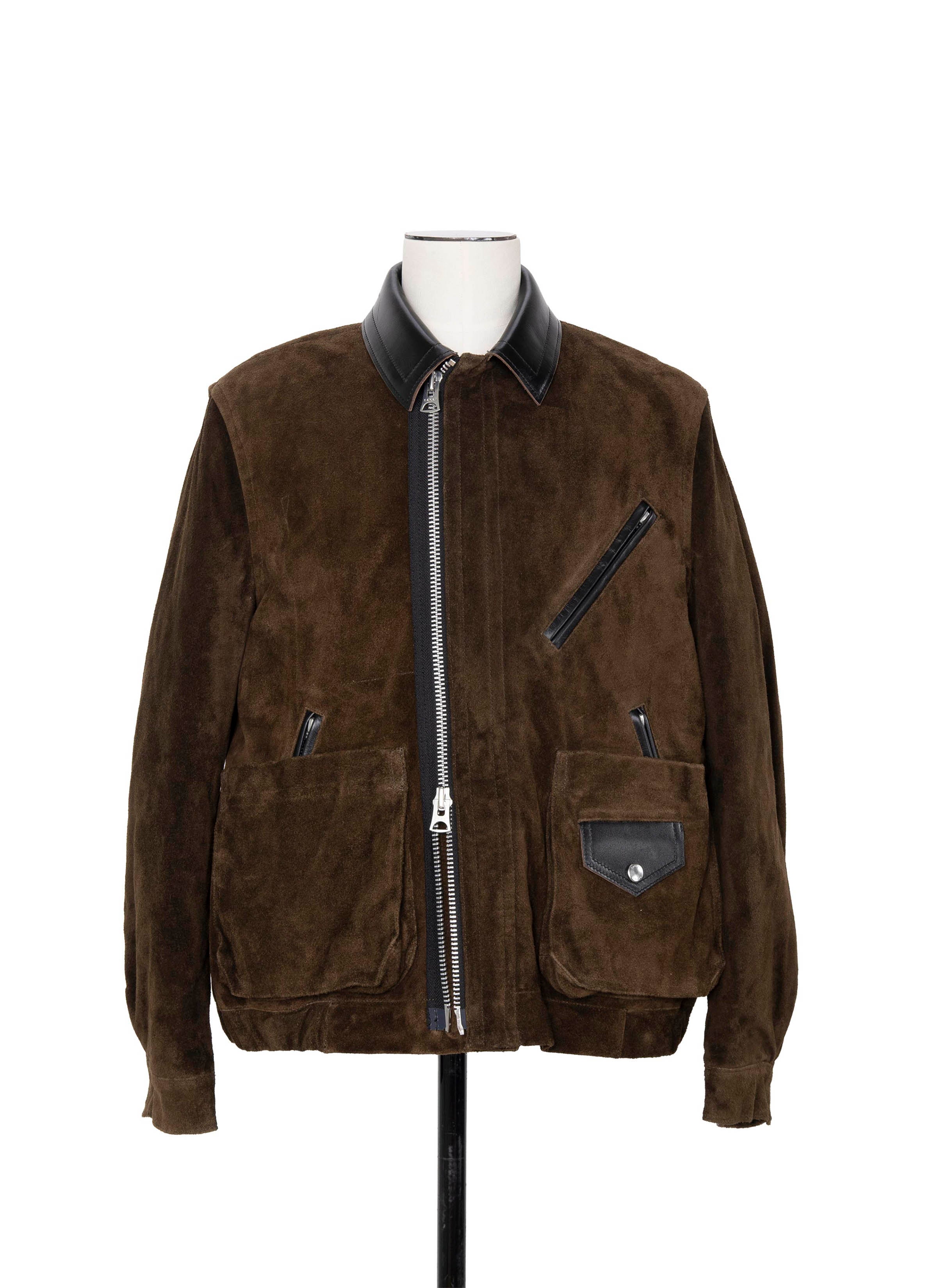 Suede Blouson