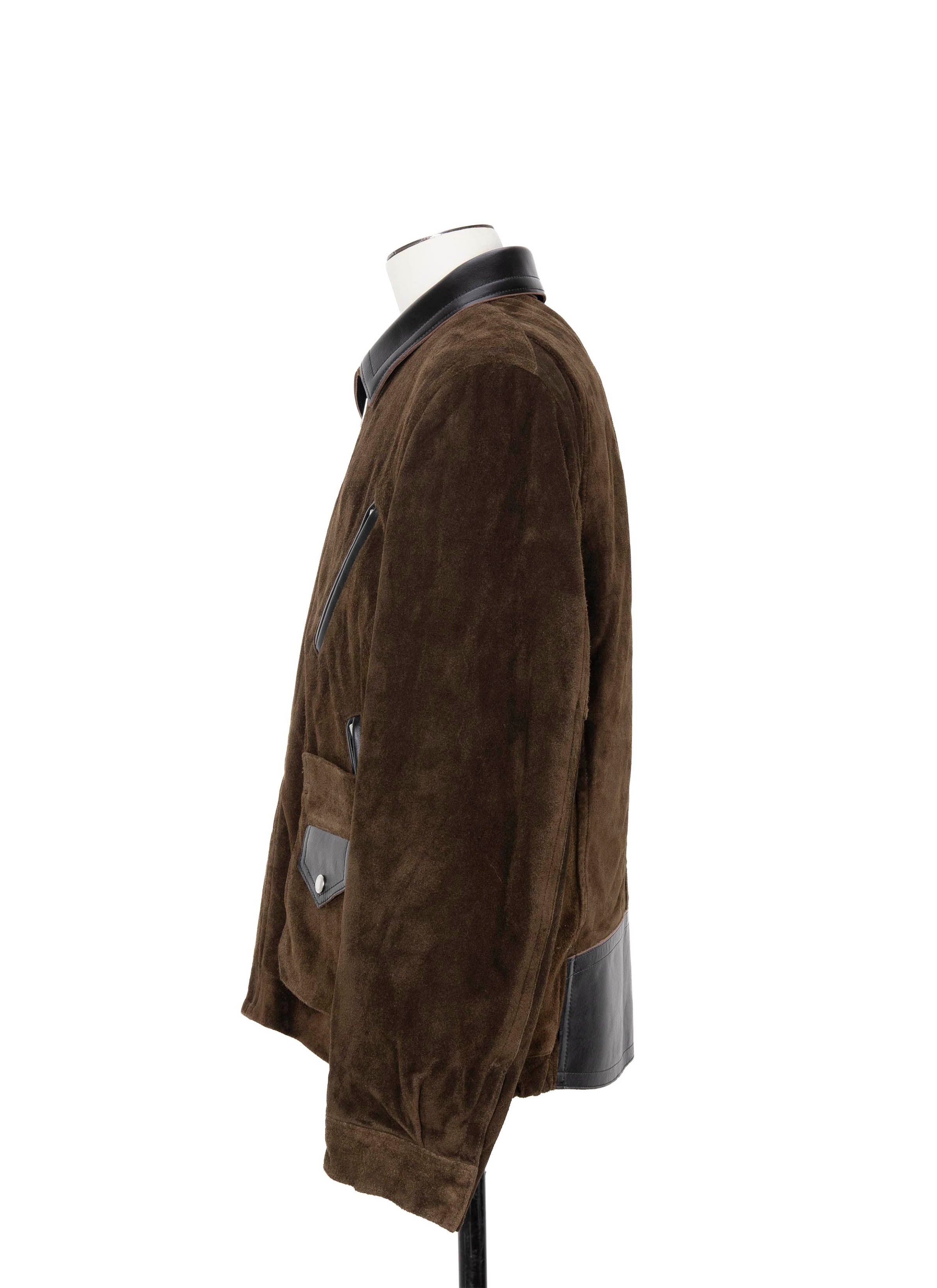 Suede Blouson