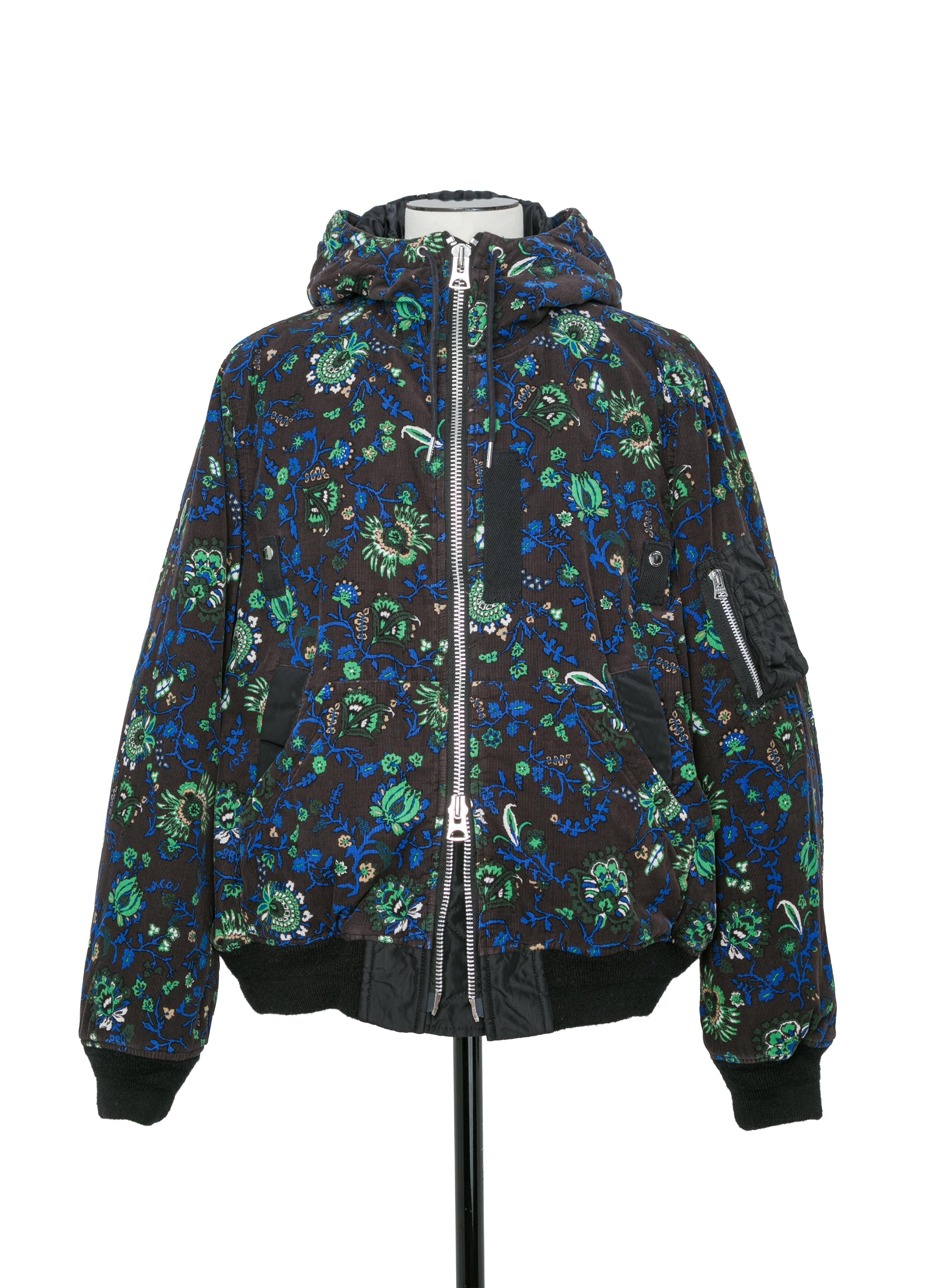 Floral Print Blouson