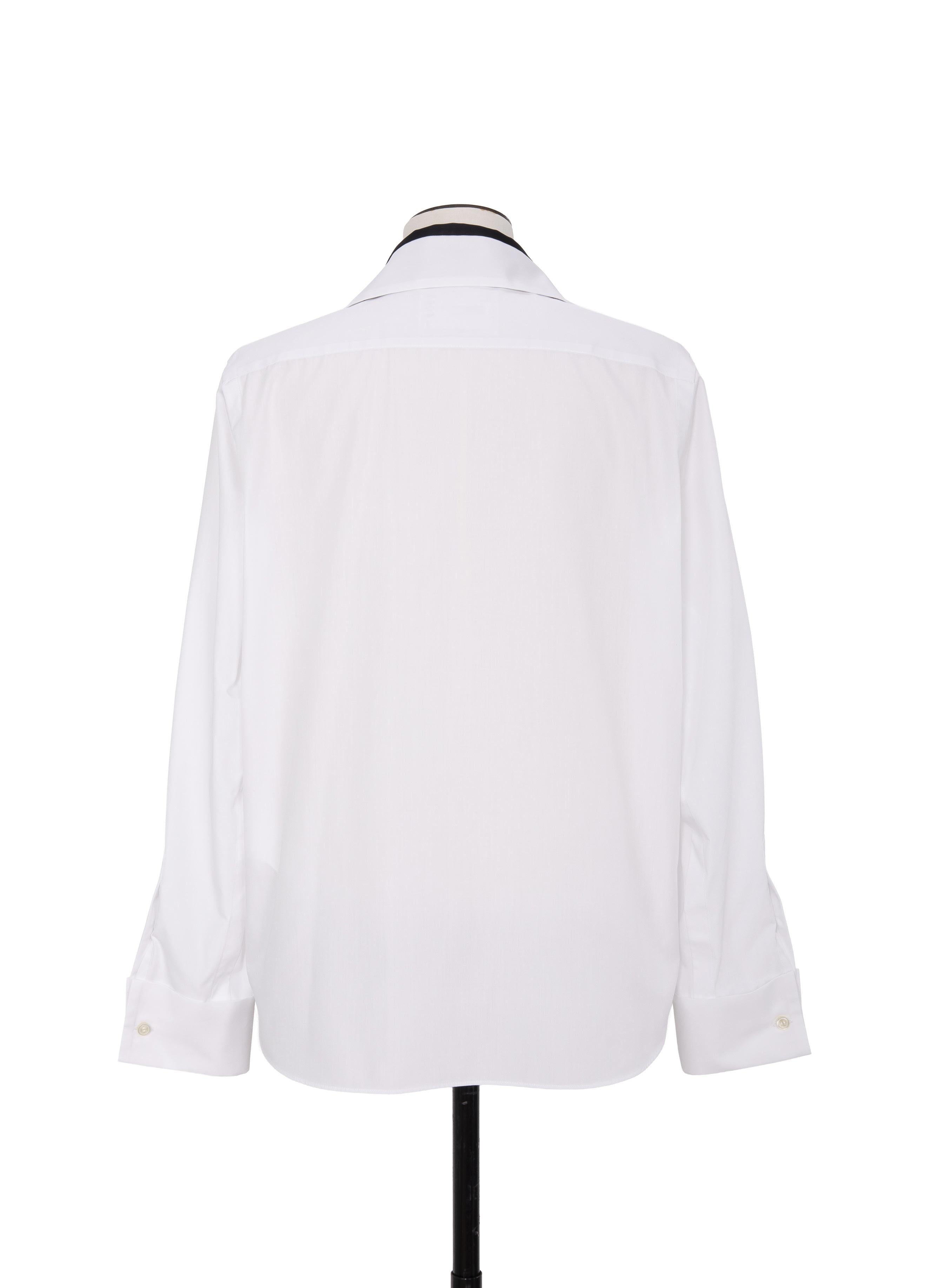 Poplin Shirt (with Satin Tie)