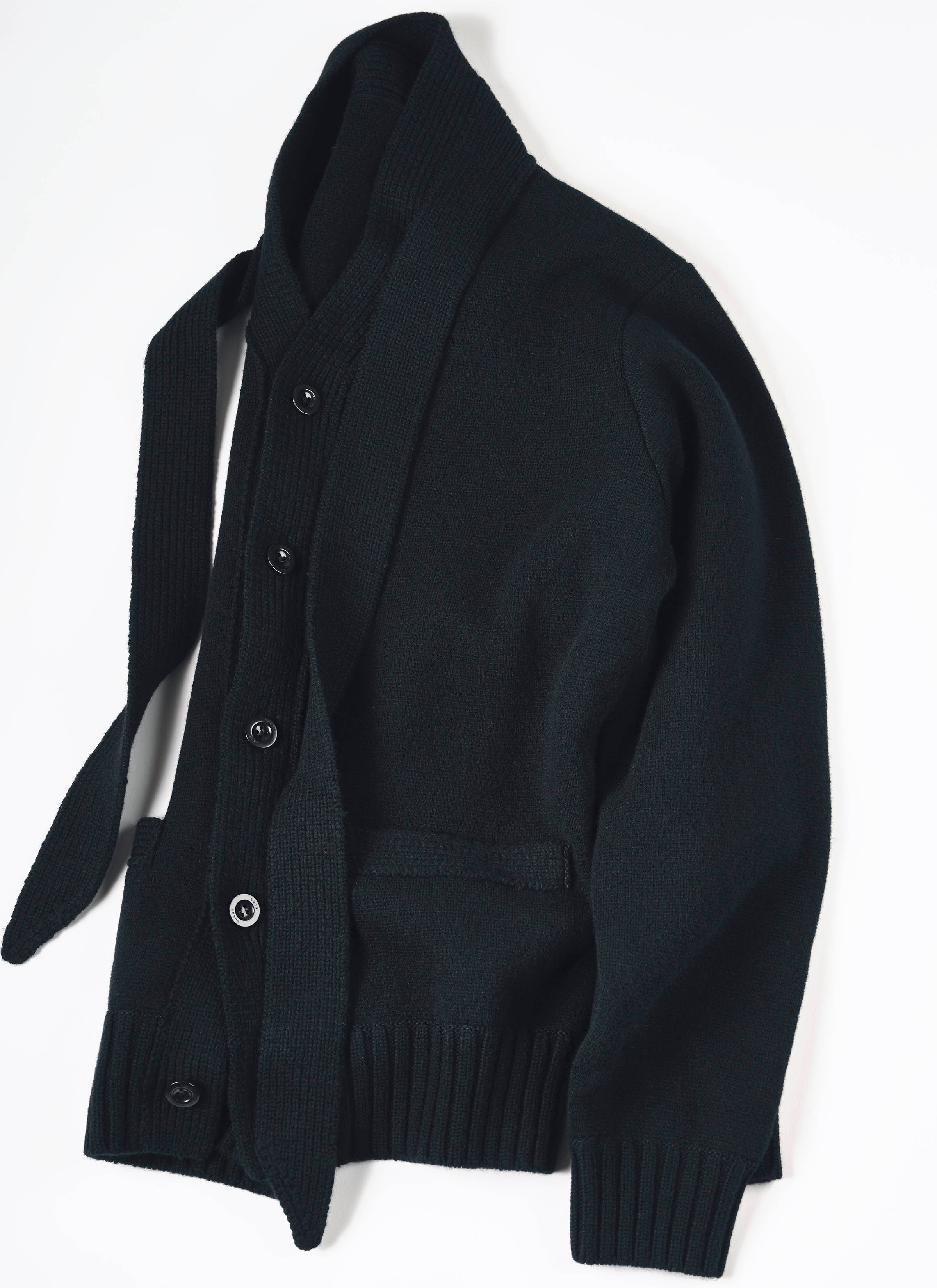 Wool Knit Cardigan