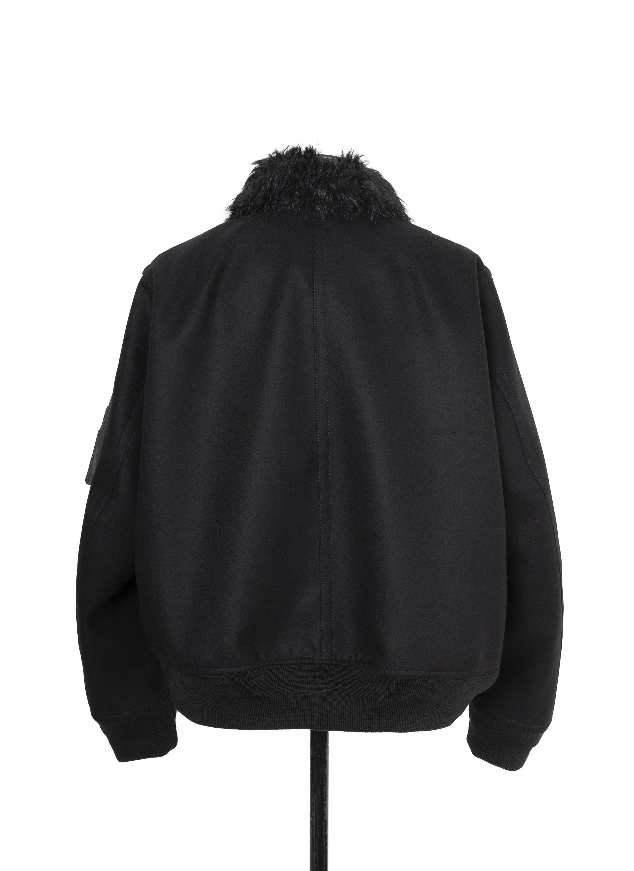 Wool Melton Blouson