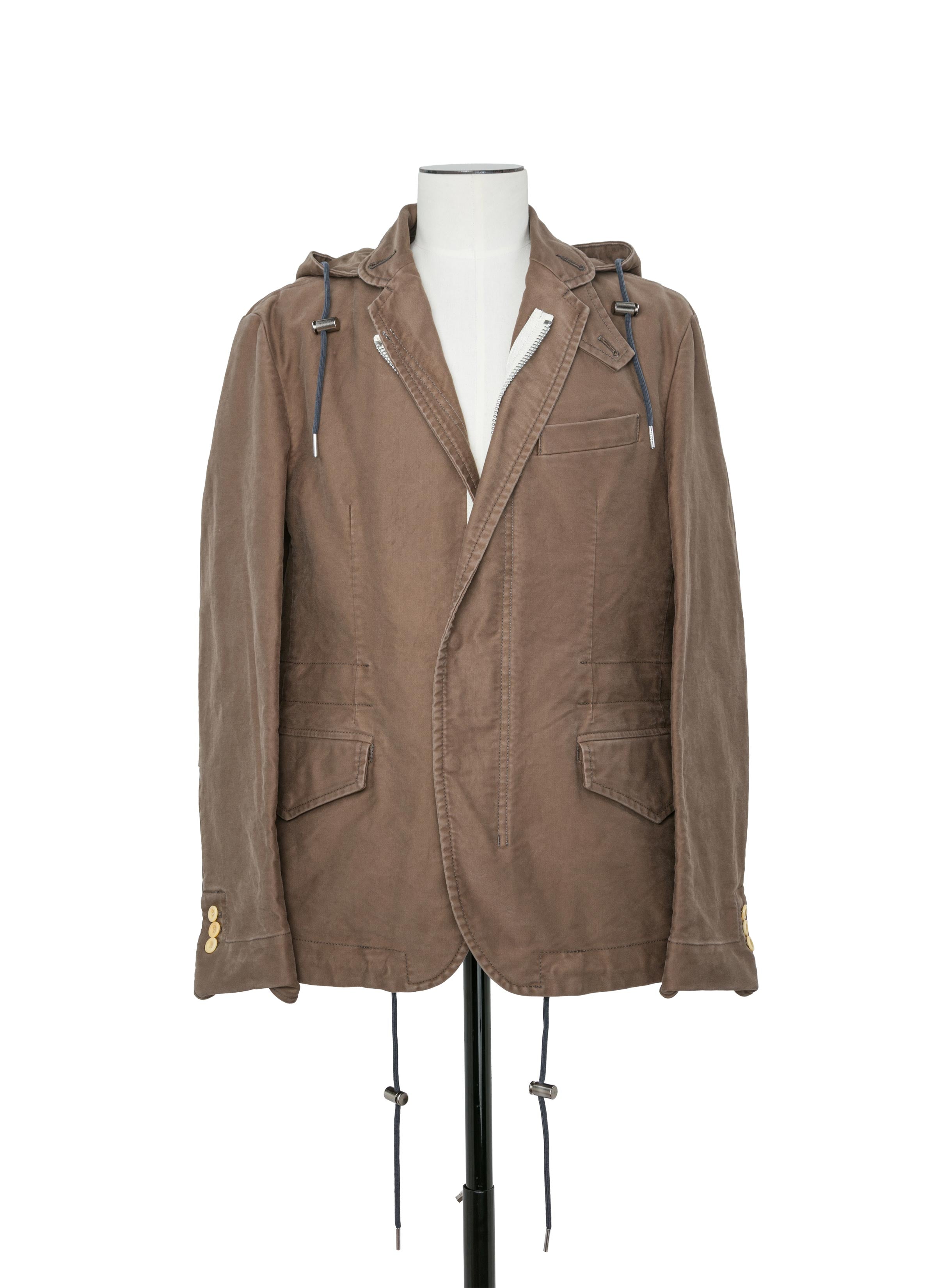 Sueded Cotton Jacket