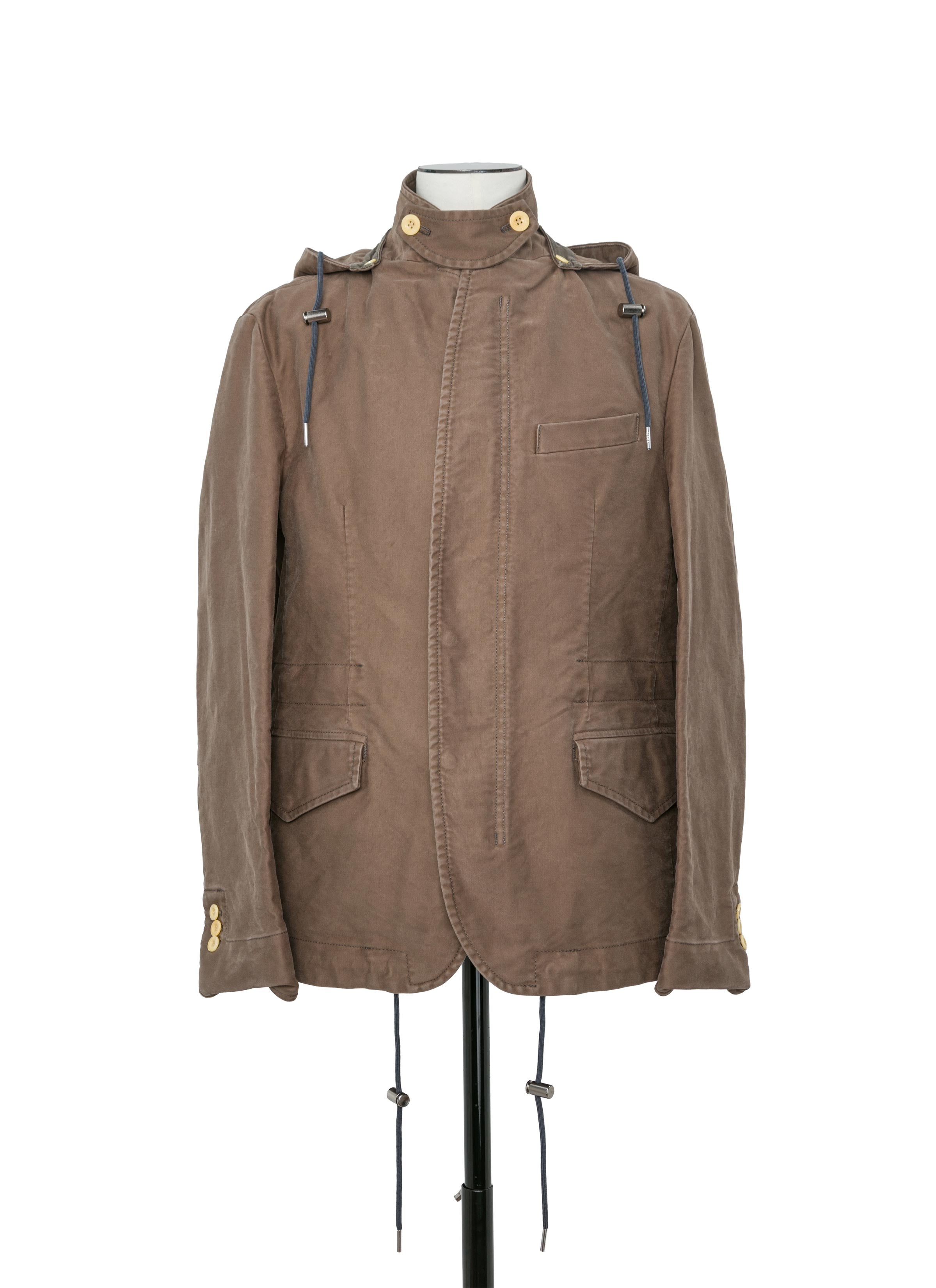 Sueded Cotton Jacket