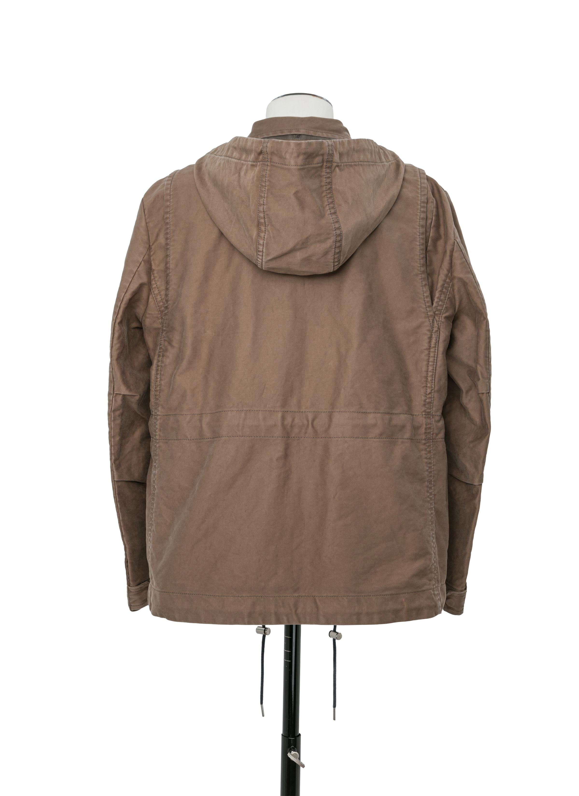 Sueded Cotton Jacket
