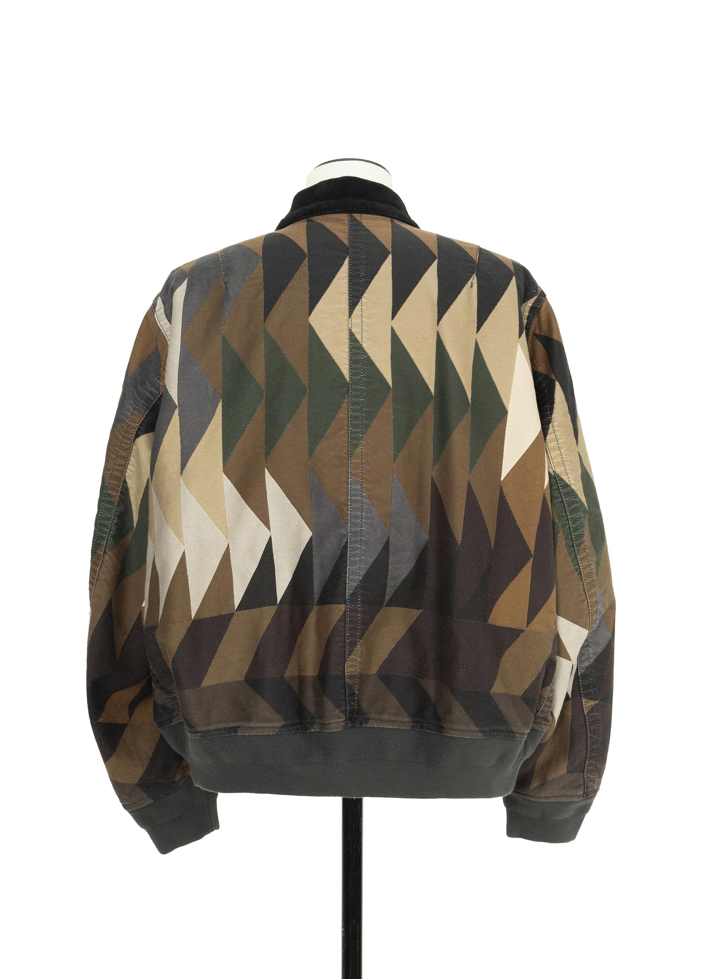 sacai x A.P.C. Quilts Blouson