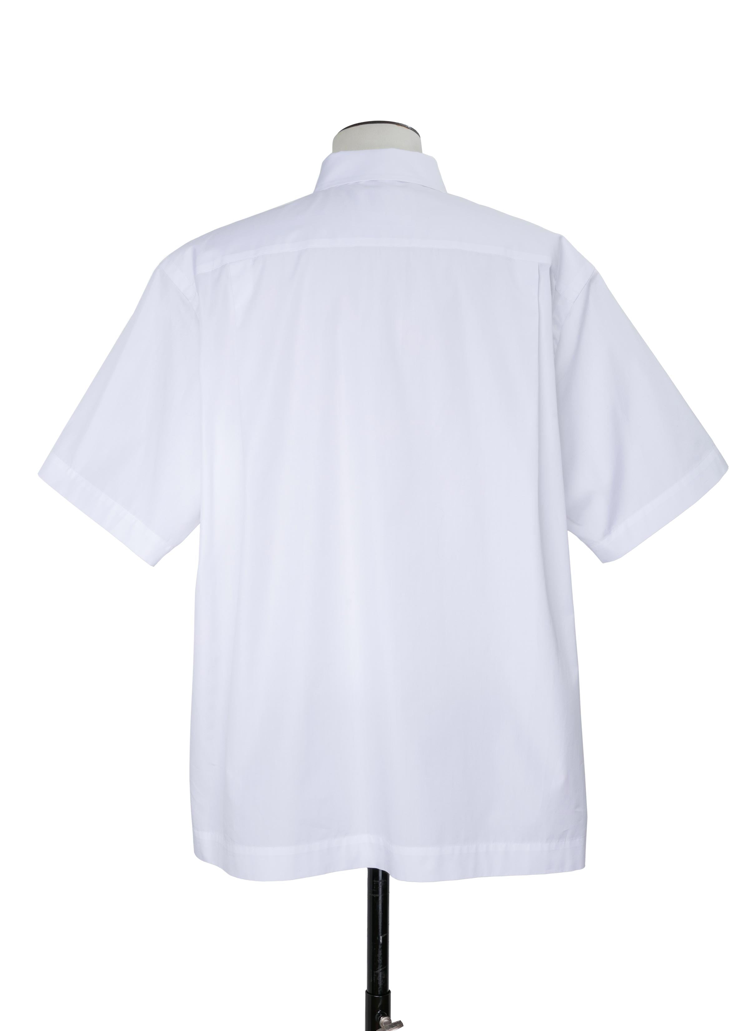 Thomas Mason / Cotton Poplin Polo Shirt