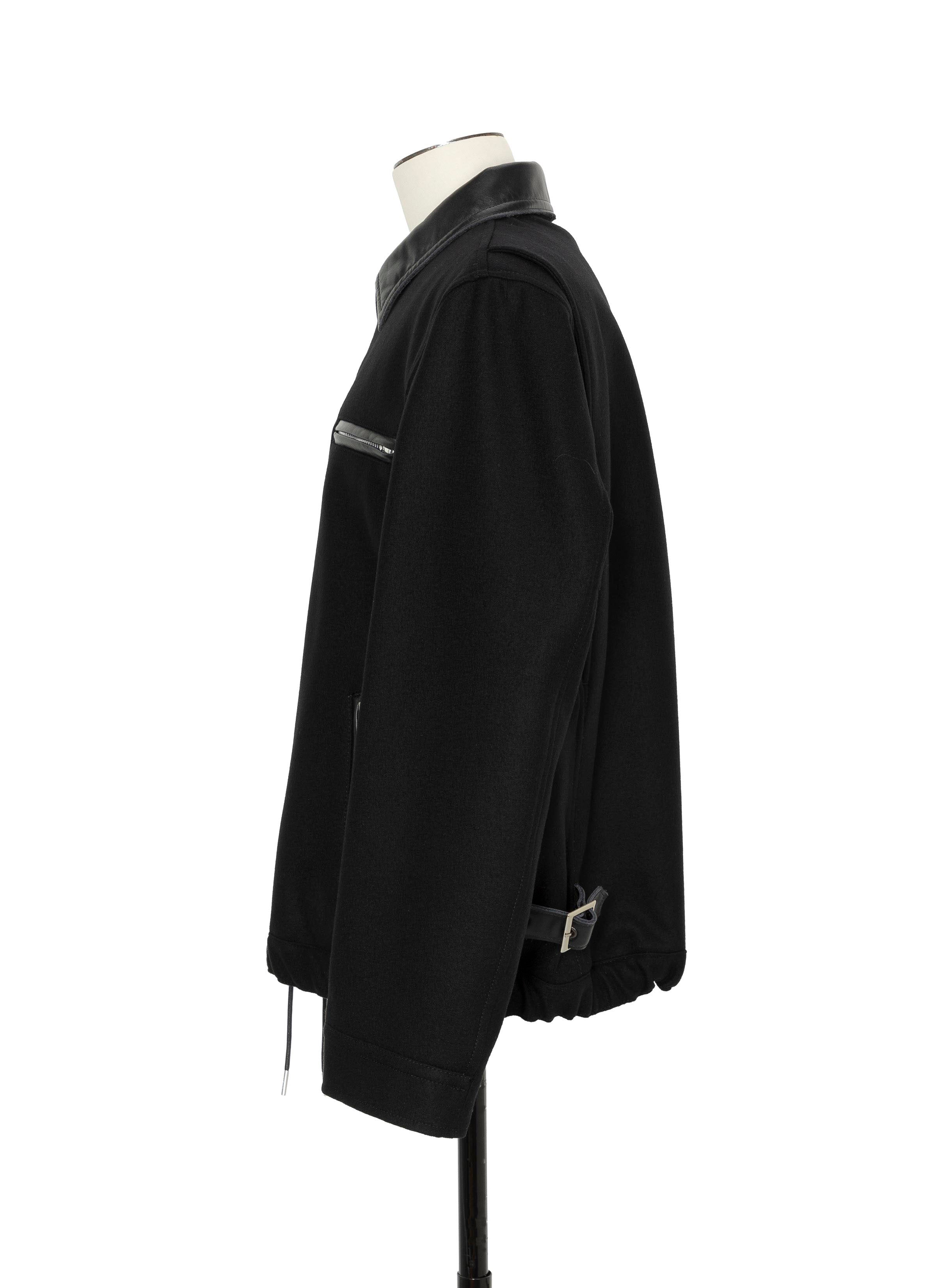 Wool Melton Blouson