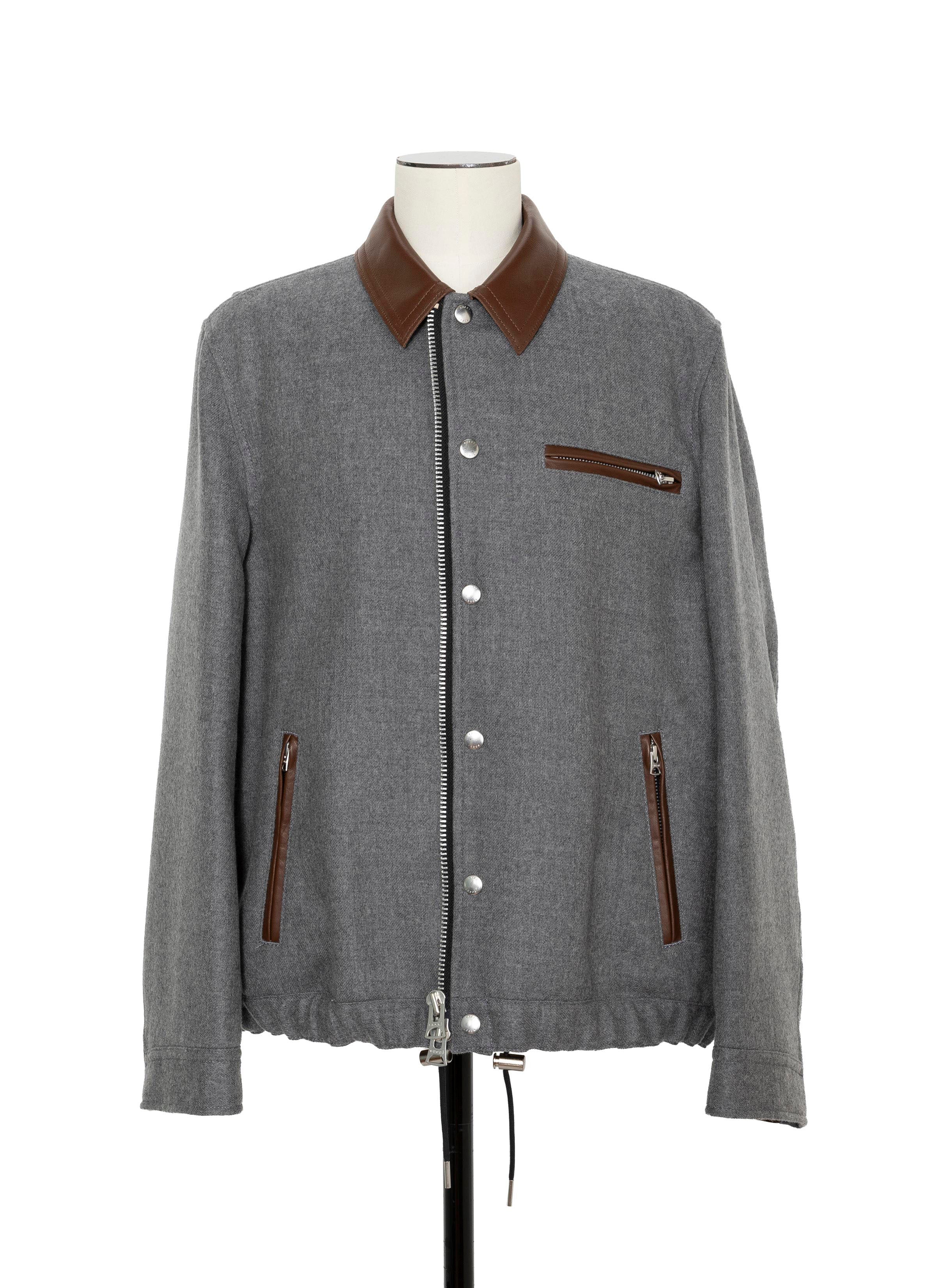 Wool Melton Blouson